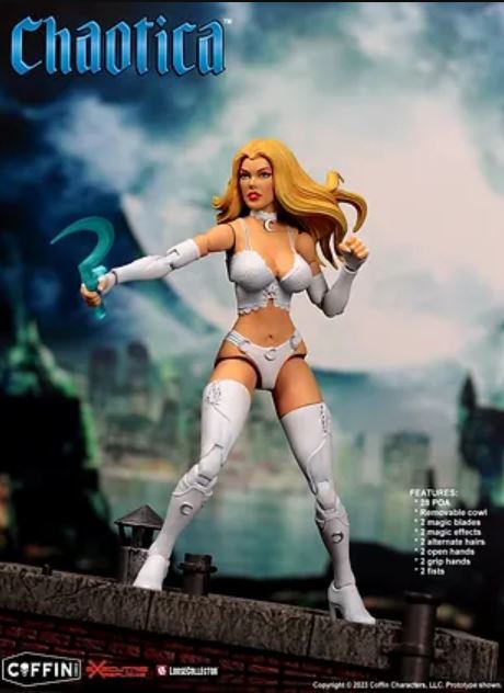 1/12 Scale Executive Replicas CHAOTICA 6in Action Figure - NIB Executive Replicas ER-LC-CHA