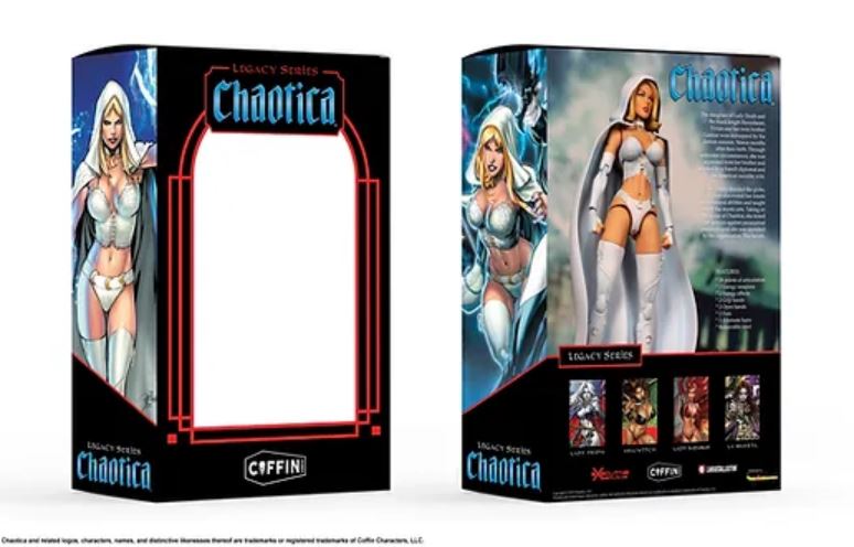 1/12 Scale Executive Replicas CHAOTICA 6in Action Figure - NIB Executive Replicas ER-LC-CHA