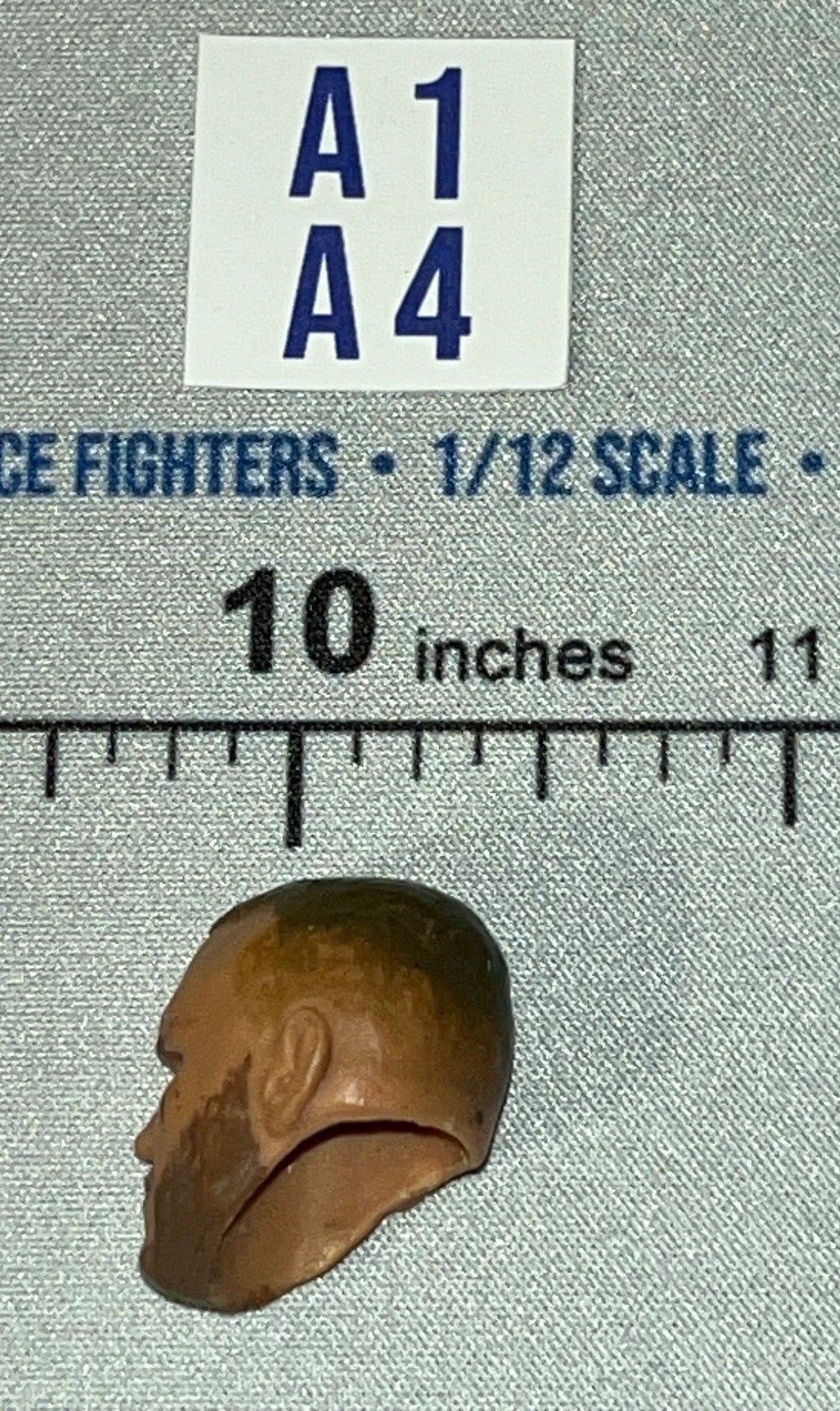 1/12 Scale Male Head Sculpt