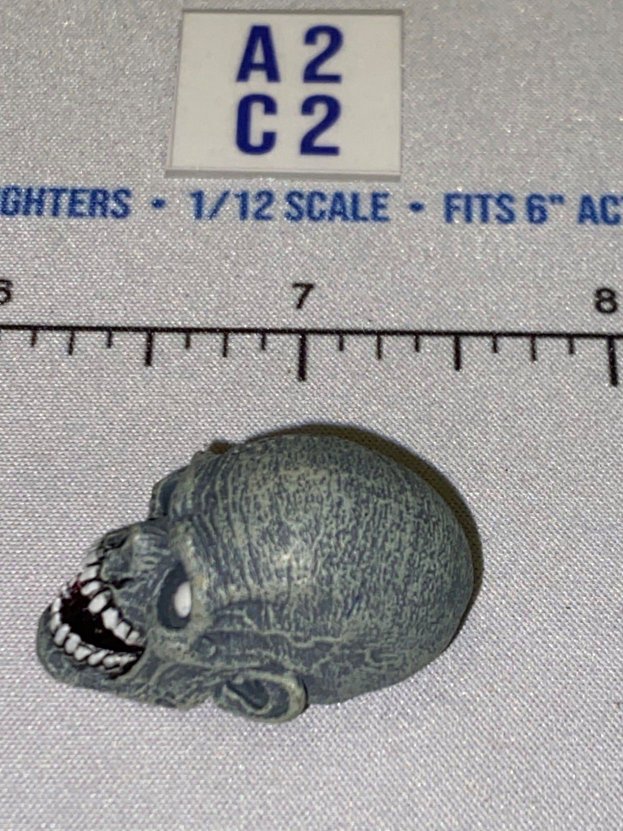 1/12 Scale Horror Zombie Skull Head Sculpt - Four Horsemen - Mythic Legions