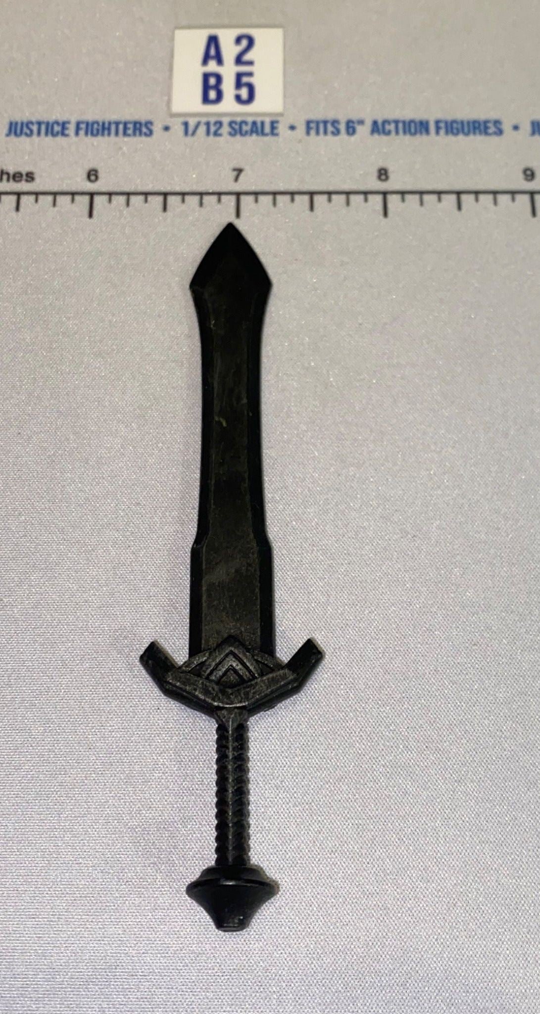 1/12 Scale Medieval Fantasy Sword - Four Horsemen - Mythic Legions - Black