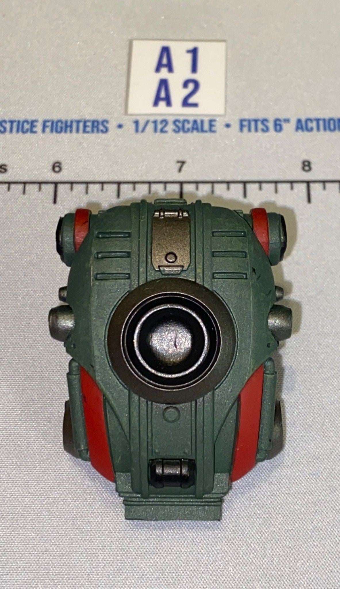 1/12 Scale Sci-Fi Green and Red Backpack - Four Horsemen - Cosmic Legions