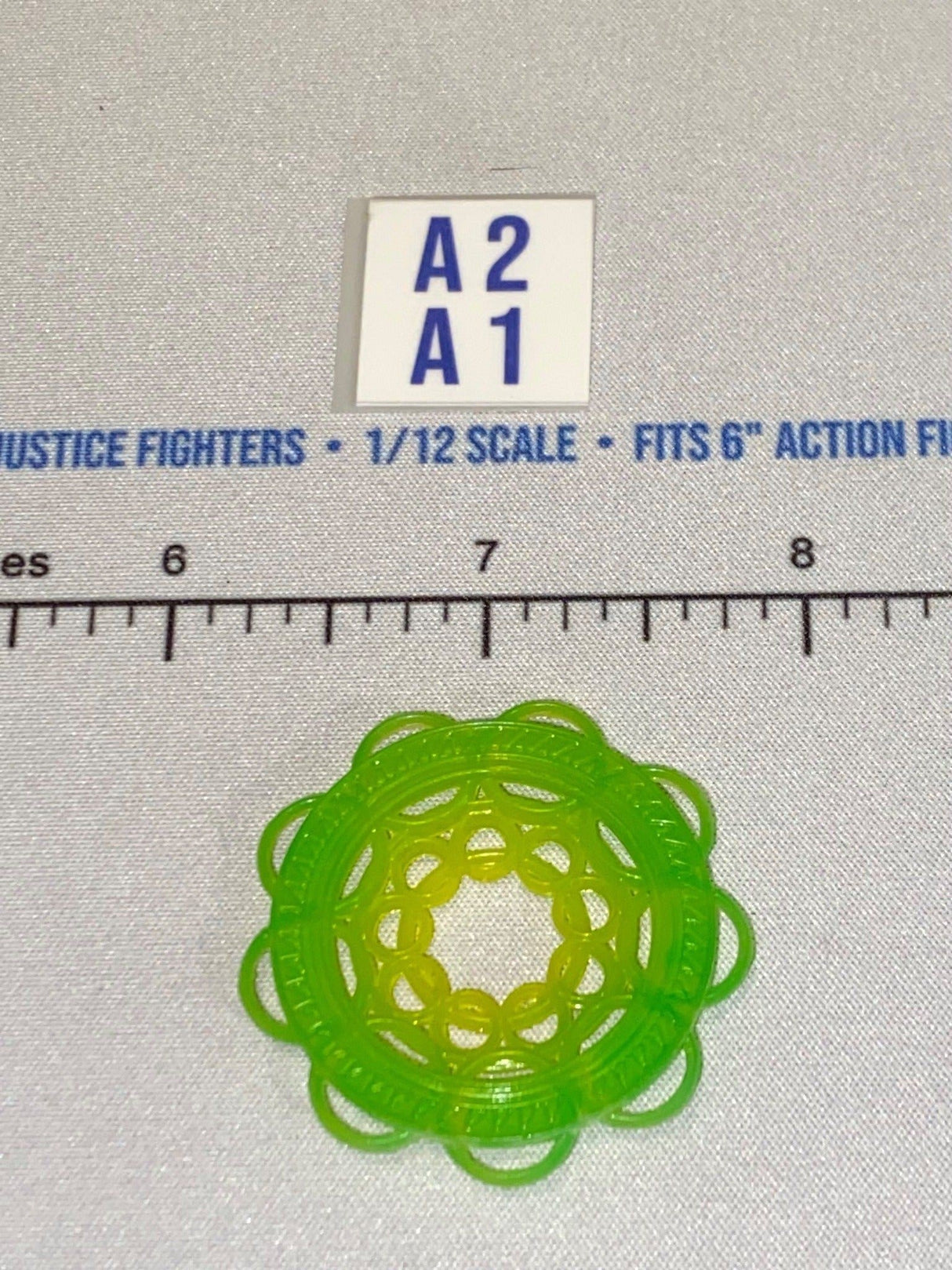 1/12 Scale Fantasy Green Energy Orb Effect Accessory - Marvel Legends