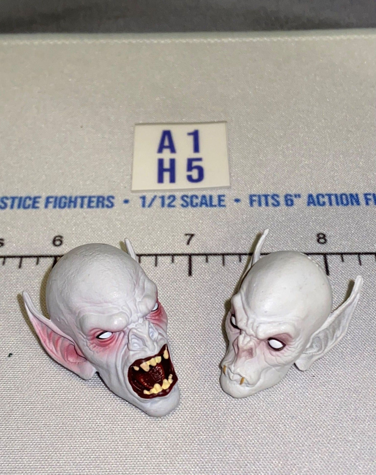 1/12 Scale Vampire Monster Head Sculpt Set - Four Horsemen - Mythic Legions