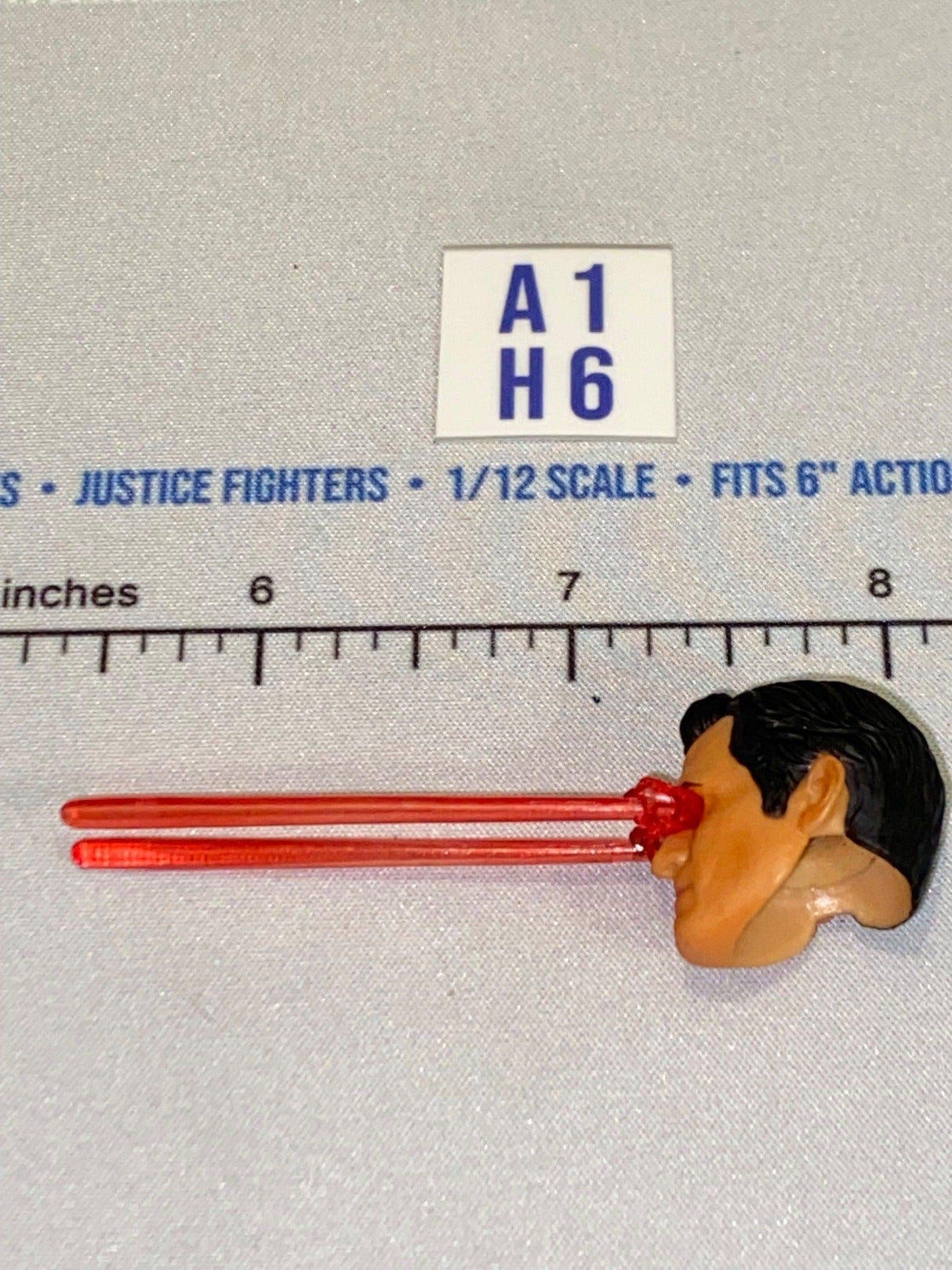 1/12 Scale Superman Heat Vision Male Head Sculpt - DC Comics