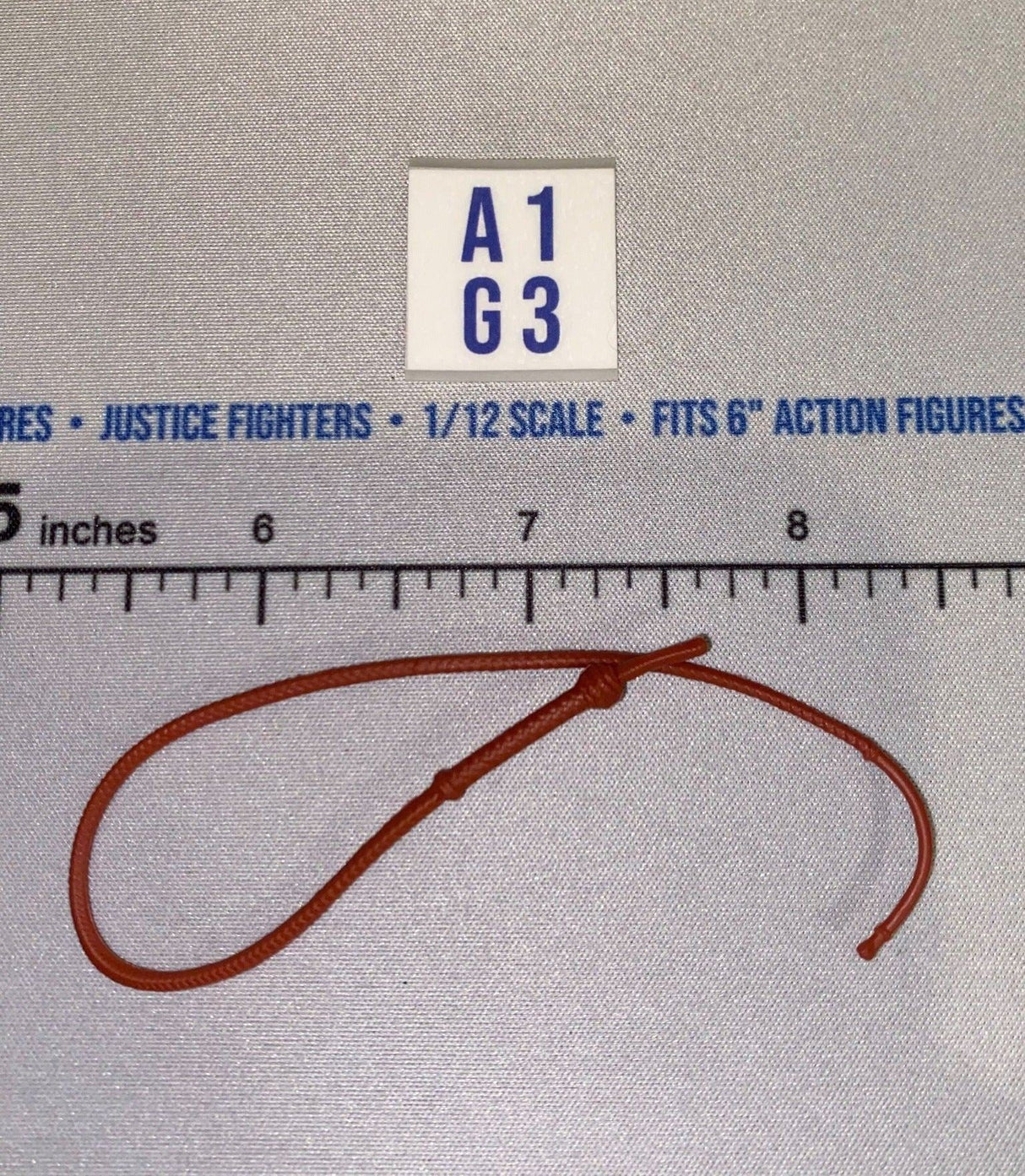 1/12 Scale Western Era Bull Whip - Indiana Jones