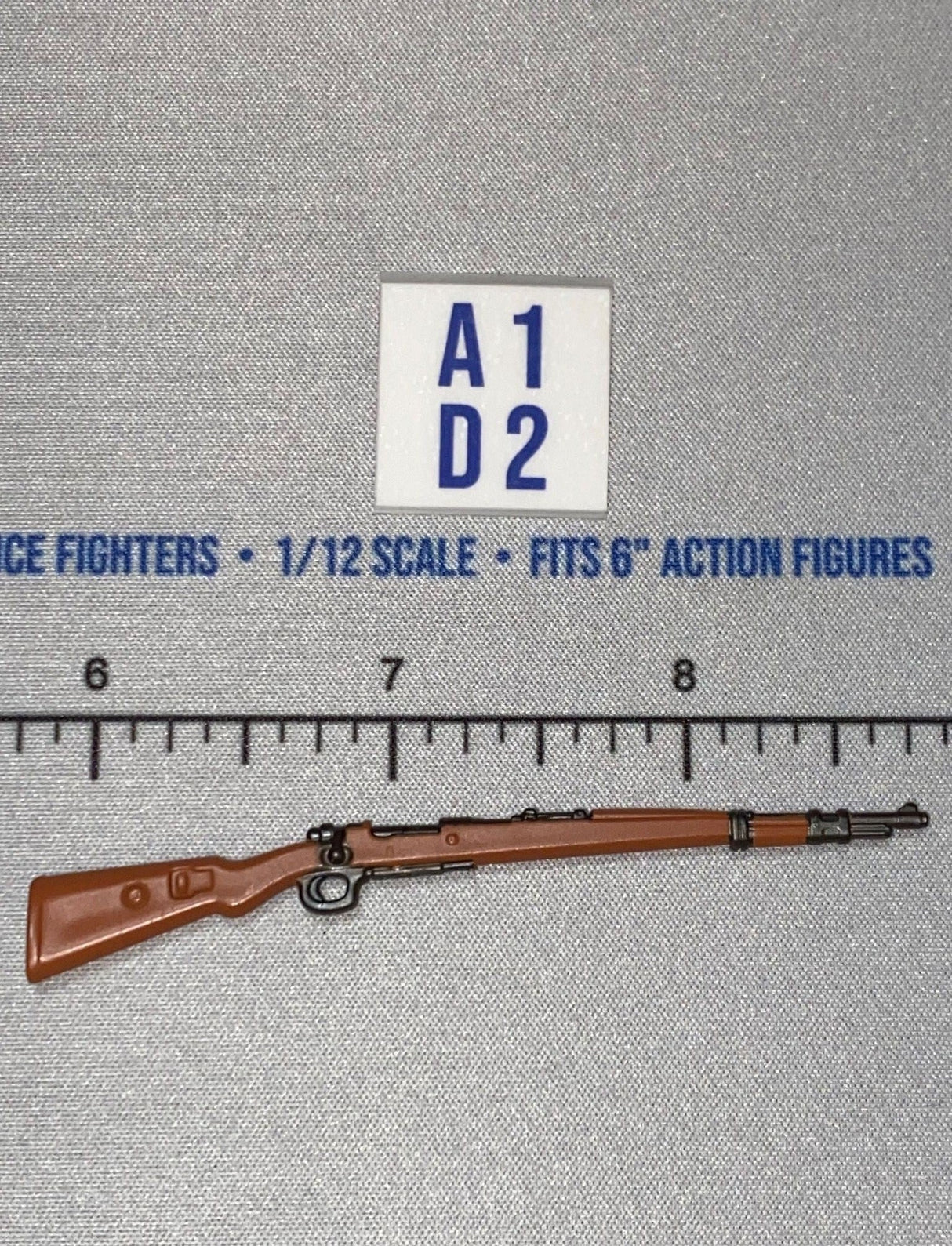 1/12 Scale WWII Era Bolt Action Carbine Rifle - Indiana Jones