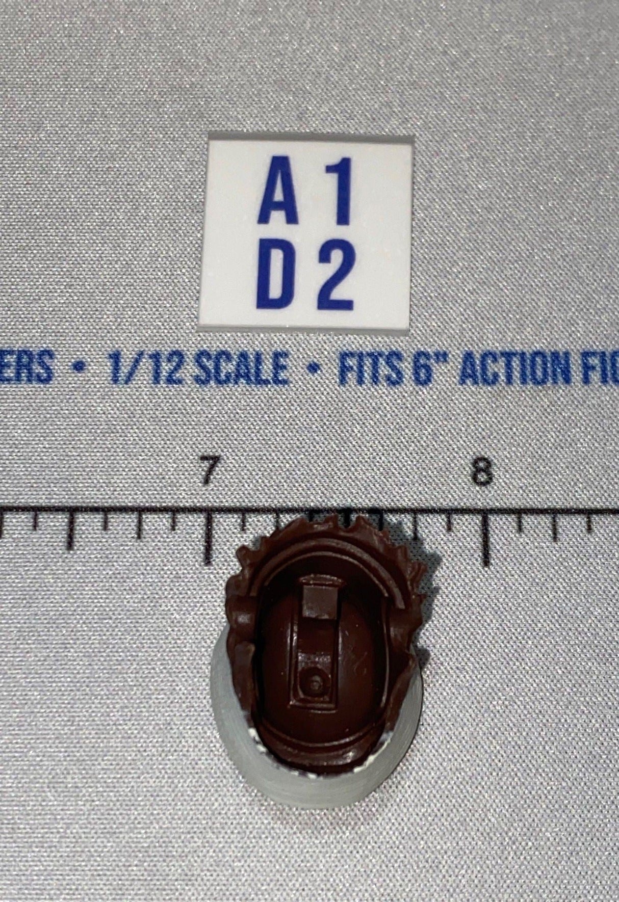 1/12 Scale WWII US Navy Hat / With Hair - GI Joe Classified