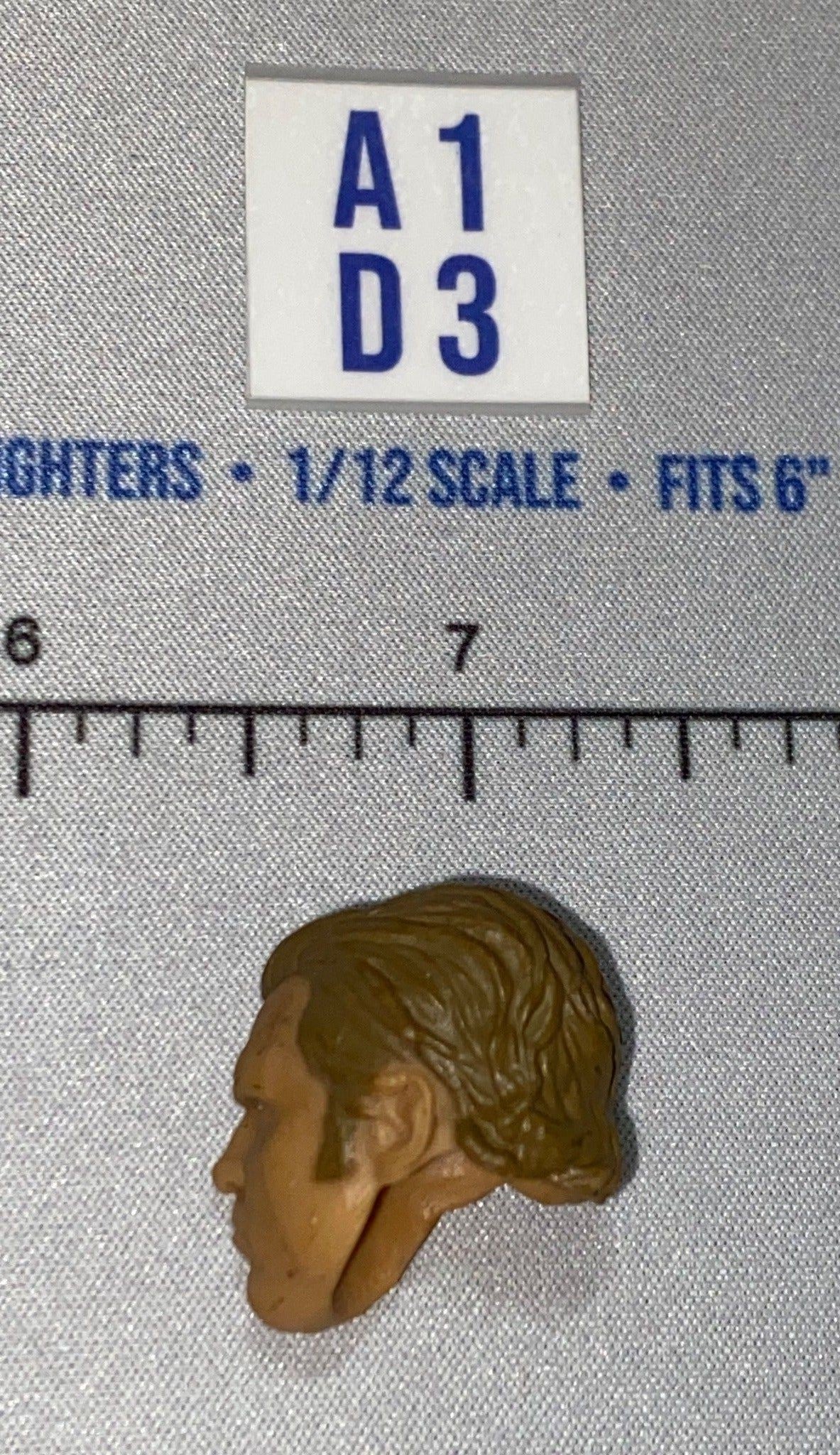 1/12 Scale Head Sculpt - Mattel WWE