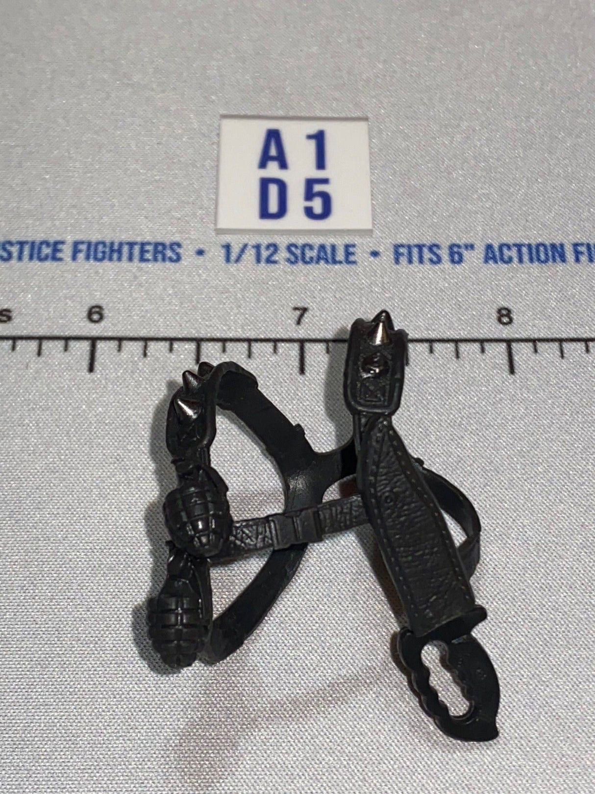 1/12 Scale Mobat Combat Harness with Grenades and Knife - GI Joe Classified