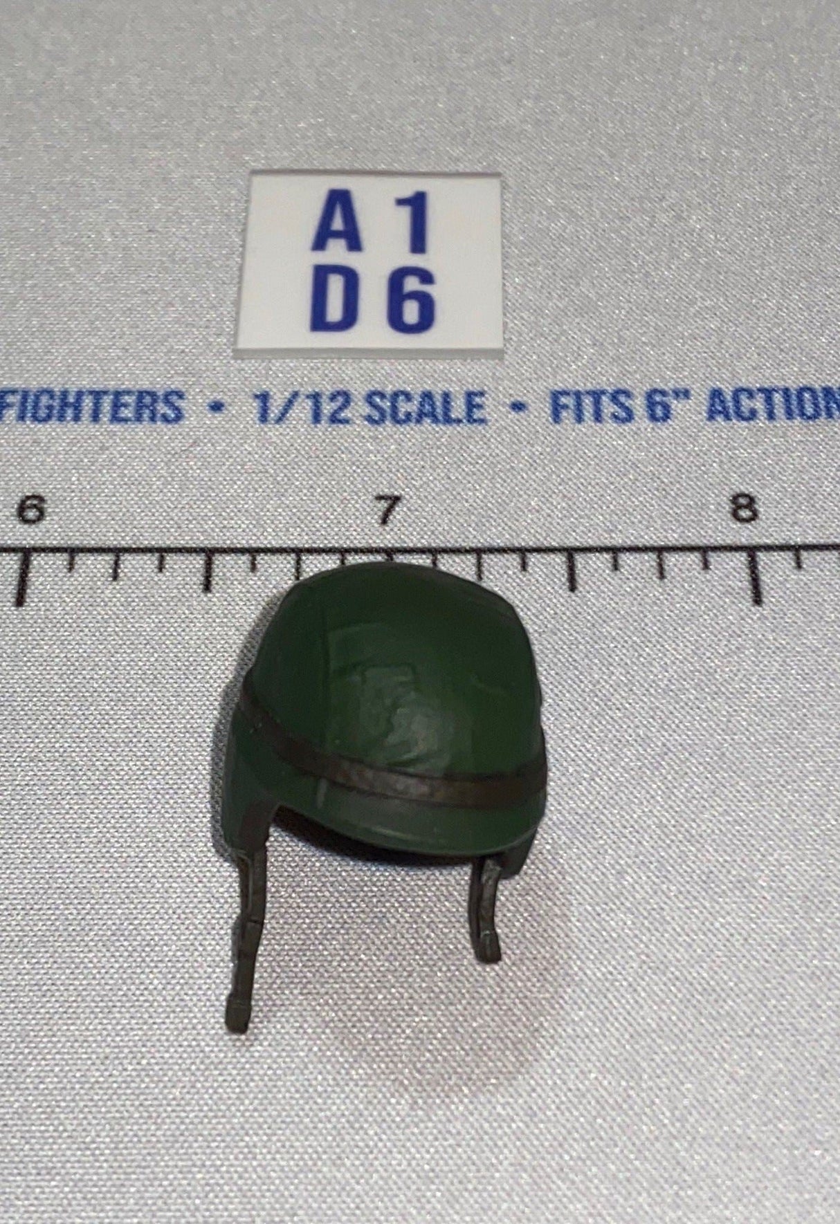 1/12 Scale Modern Era Helmet with Chin Straps - GI Joe Classified