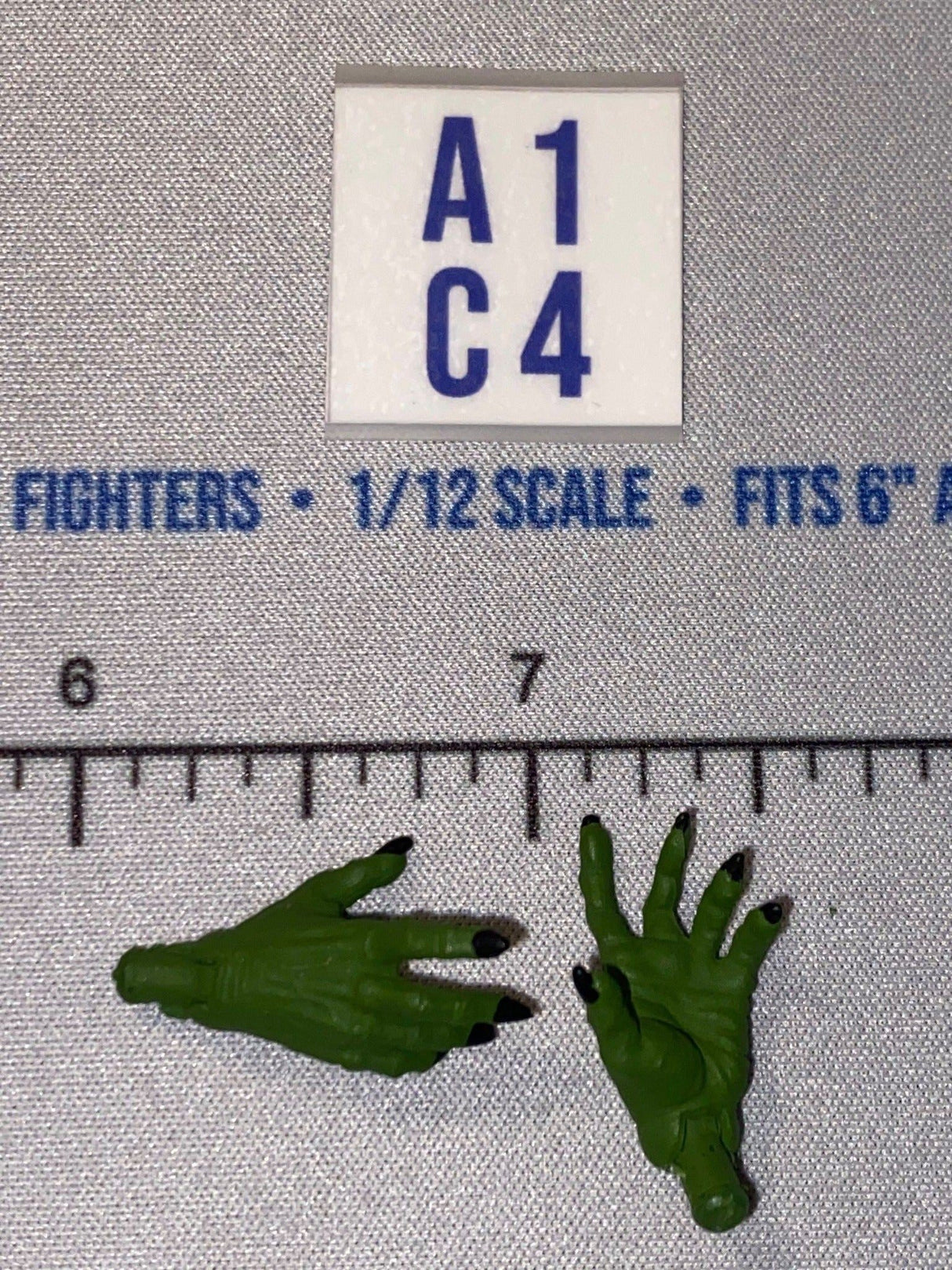 1/12 Scale Fantasy Creature Green Claw Hand Set - Four Horsemen - Mythic Legions