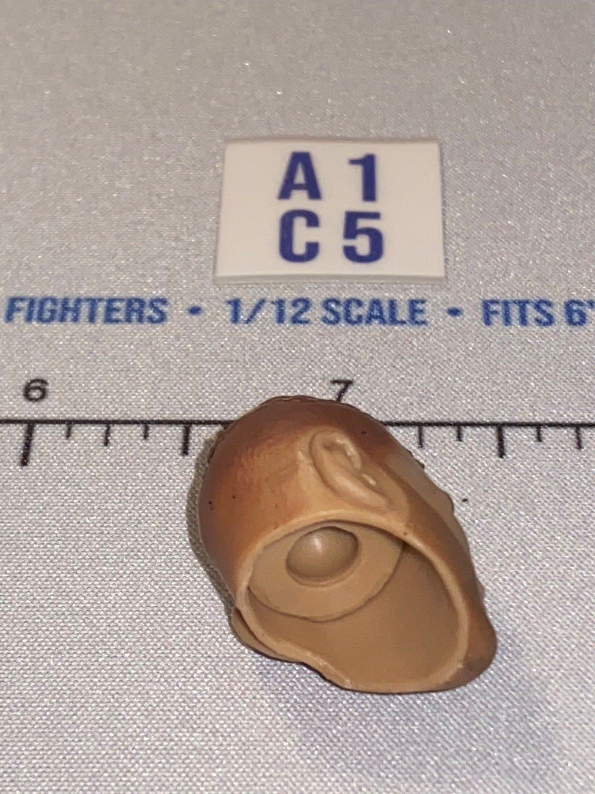1/12 Scale Head Sculpt - Male with Mohawk Hairstyle - Mattel WWE