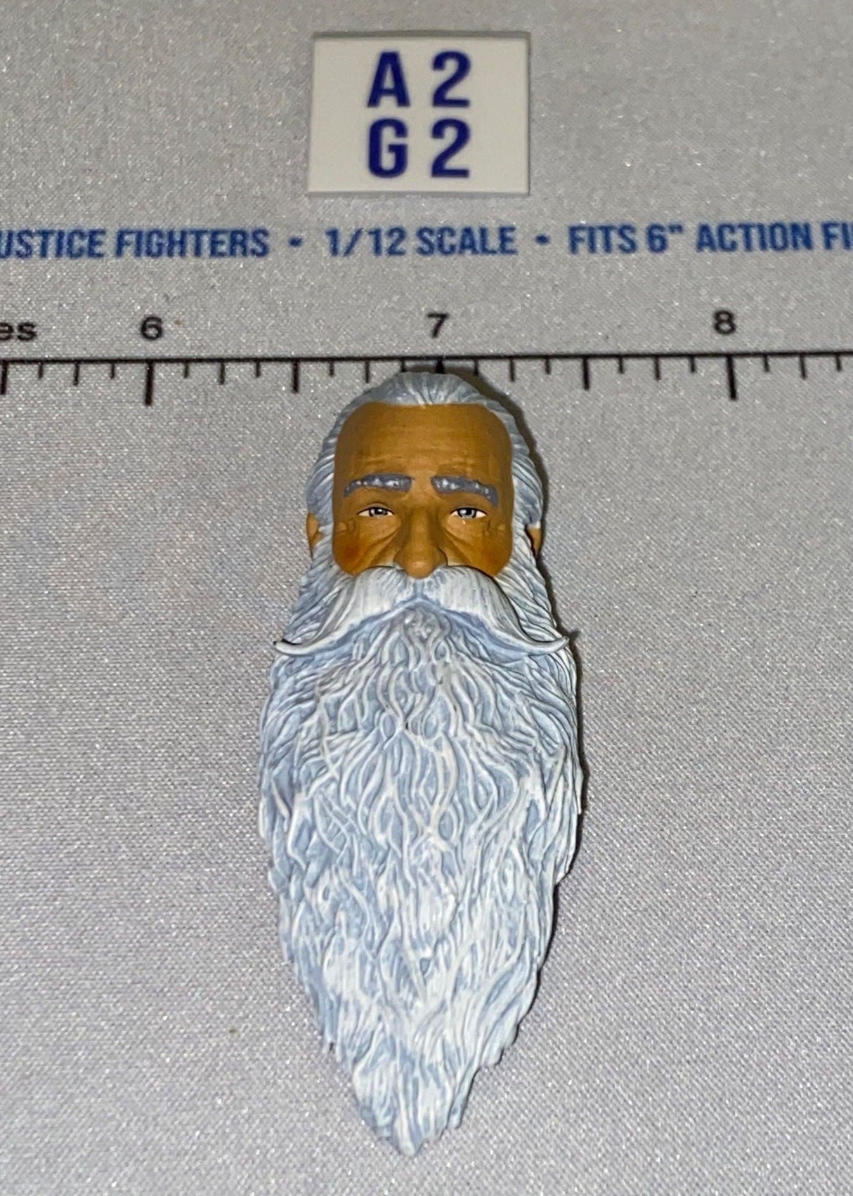 1/12 Scale Four Horsemen - Mythic Legions Male Head Sculpt with Long Beard - Fantasy