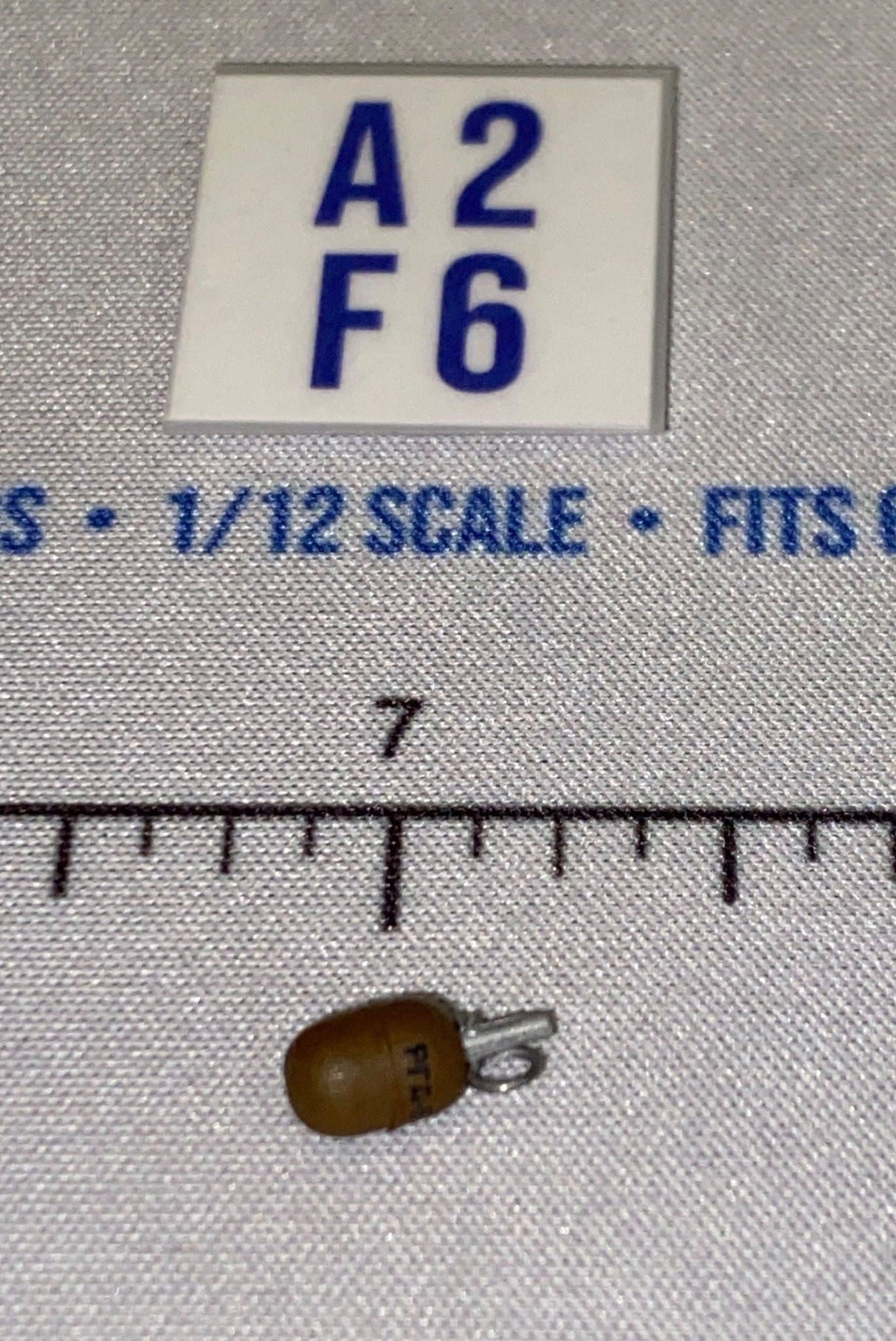 1/12 Scale Modern Russian Hand Grenade