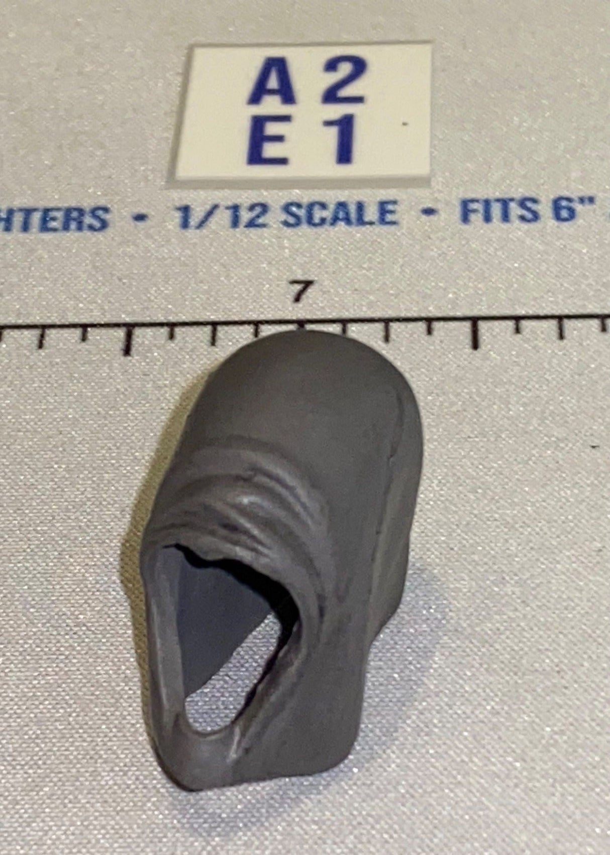 1/12 Scale Ninja Grey Hood - Icon Heroes