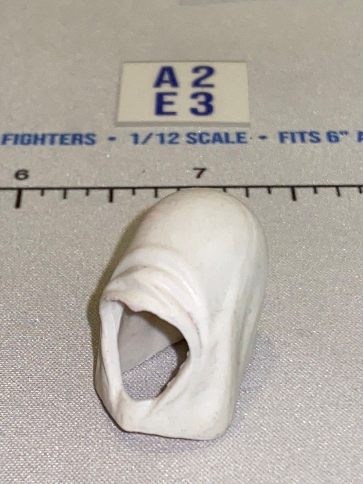 1/12 Scale Ninja White Hood - Icon Heroes