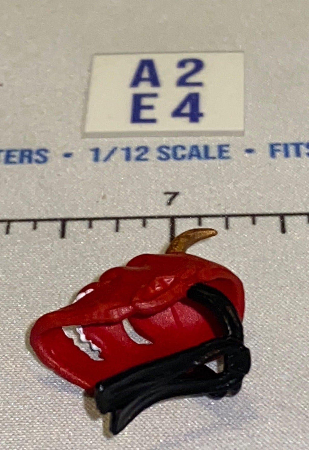 1/12 Scale Demon Samurai Ninja Face Mask - Icon Heroes