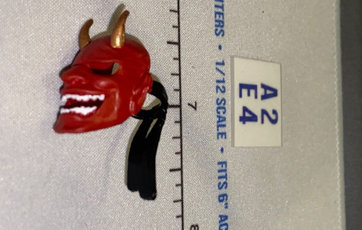 1/12 Scale Demon Samurai Ninja Face Mask - Icon Heroes