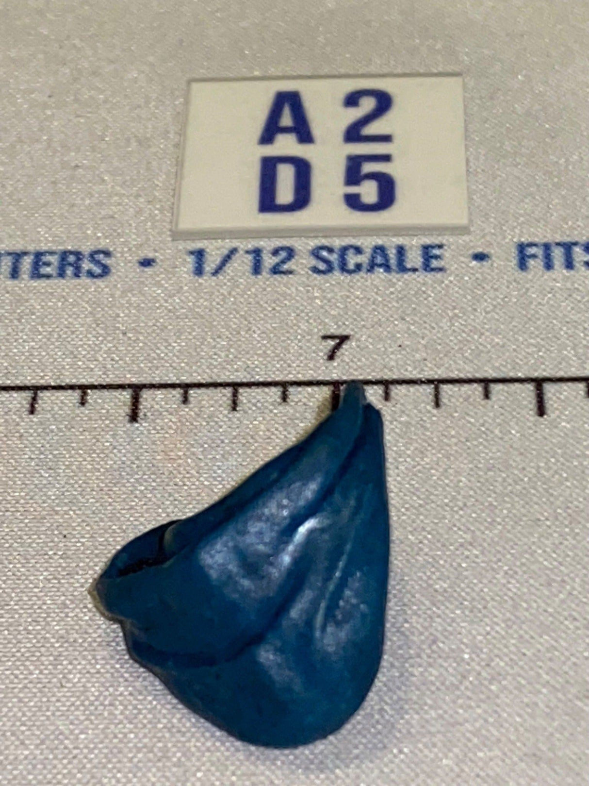 1/12 Scale Blue Ninja Hood Neck Scarf - Icon Heroes