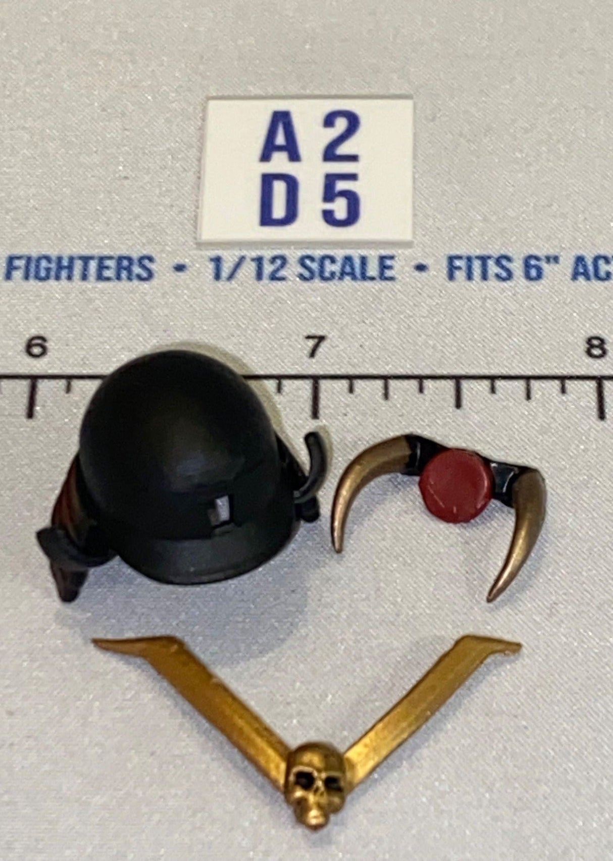 1/12 Scale Feudal Samurai Helmet Set - Icon Heroes