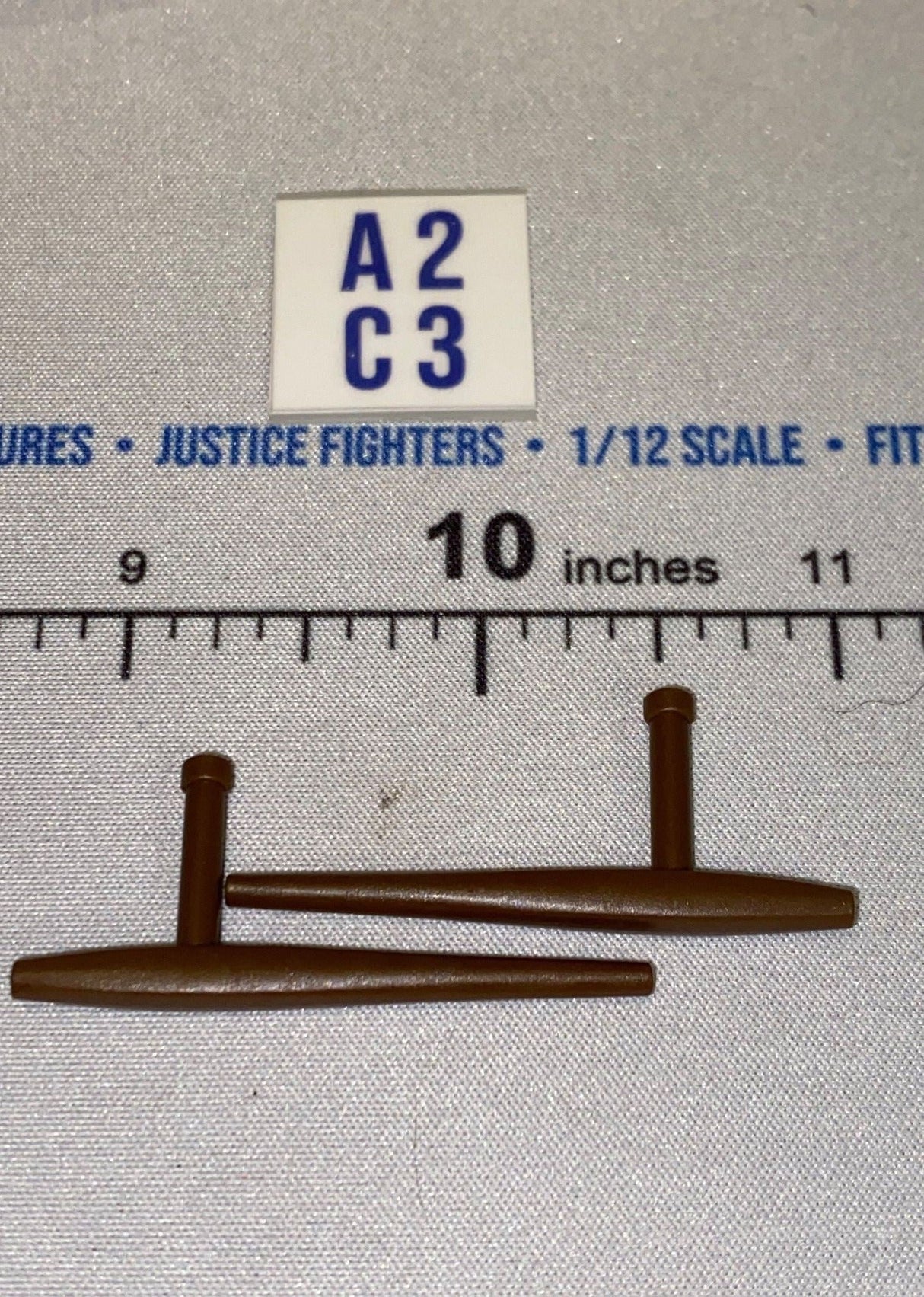 1/12 Scale Martial Arts Tonfa Weapon Set - Icon Heroes