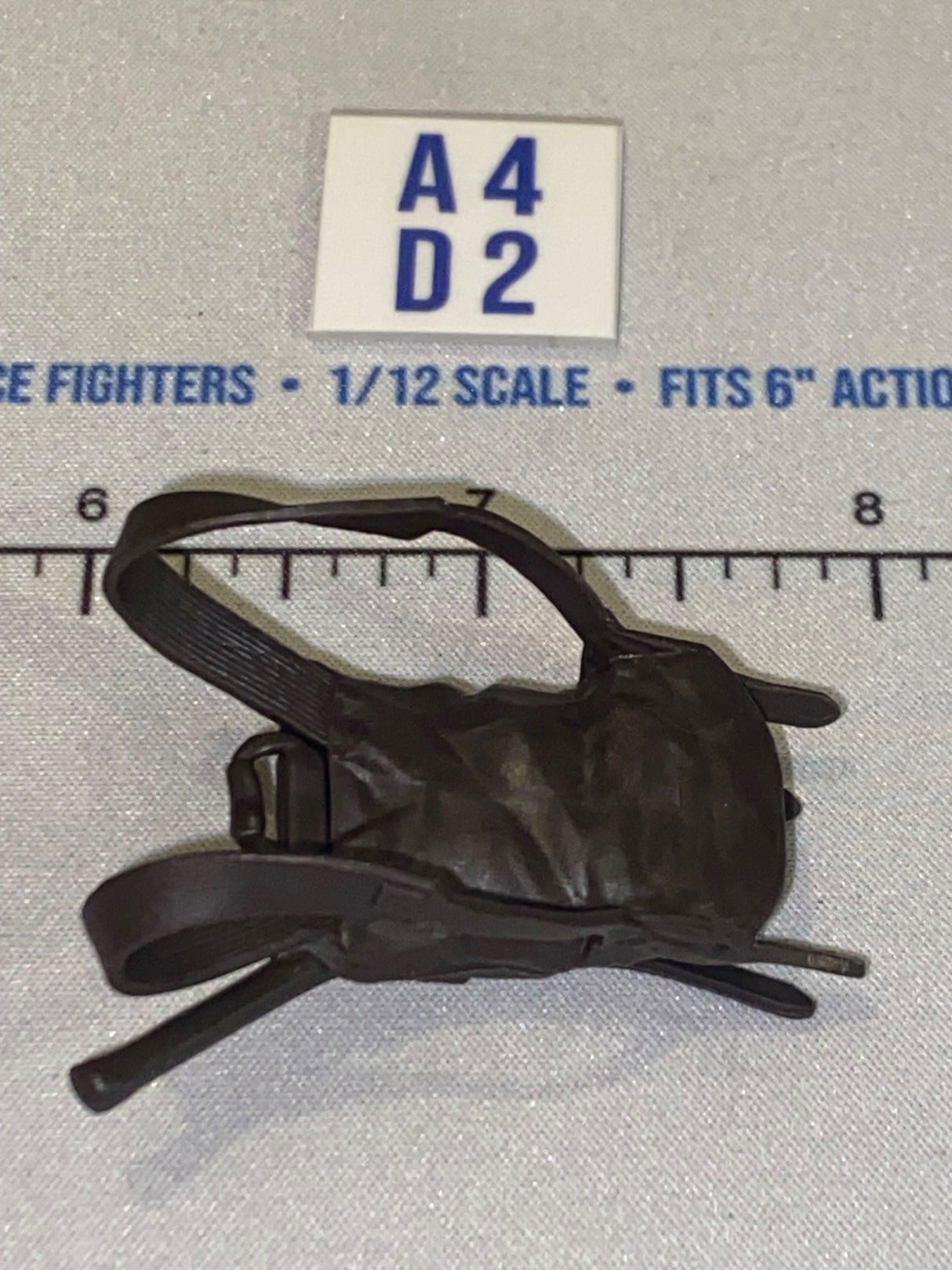 1/12 Scale WWII Era Backpack with Carabiner - Indiana Jones