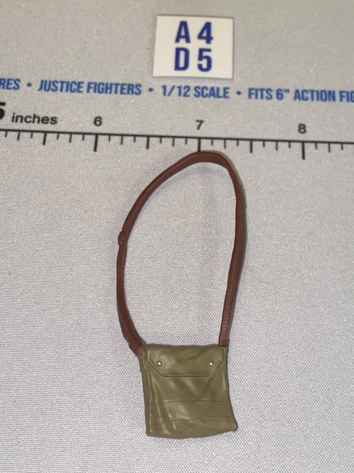 1/12 Scale WWII Era Shoulder Bag with Strap