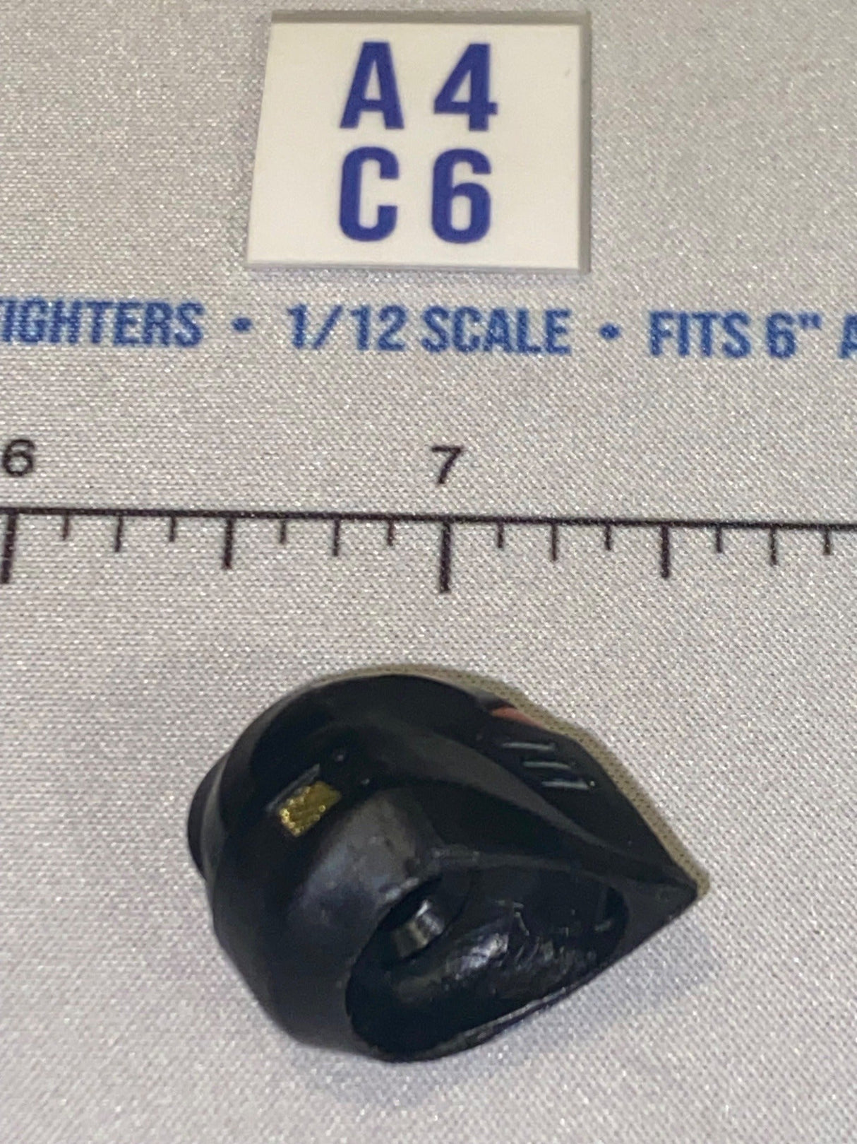 1/12 Scale Cobra Bat Black and Red Helmet - GI Joe Classified