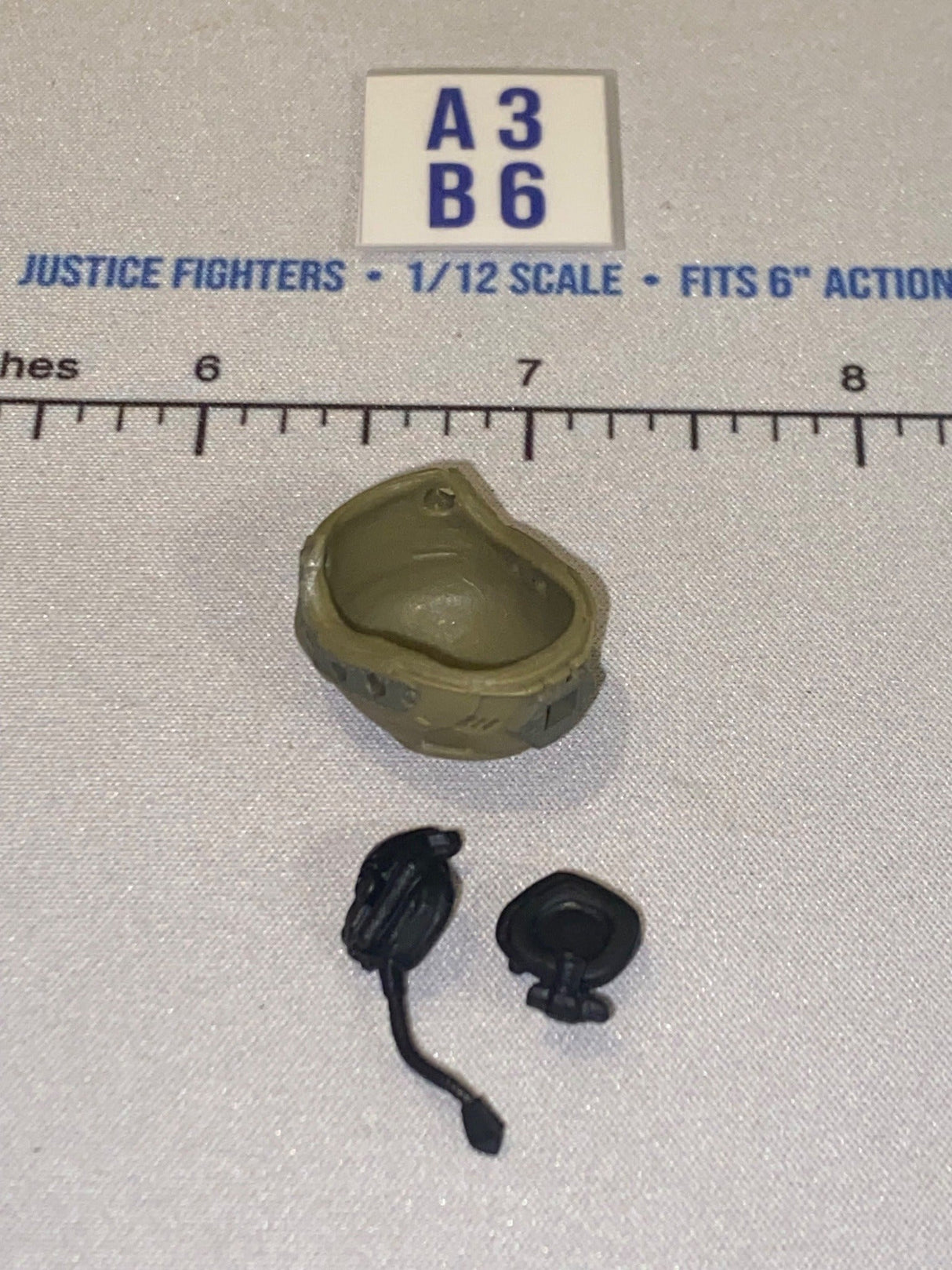 1/12 Scale Modern Era Tactical Helmet with Headset - Valaverse