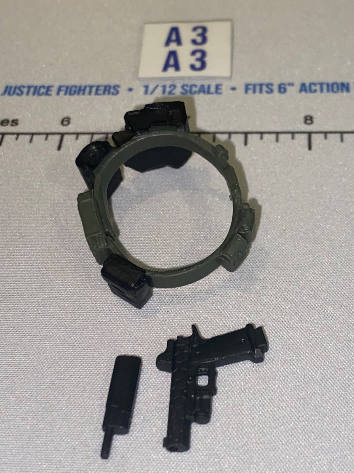 1/12 Scale Modern Era Pistol and Gun Belt Set - Valaverse