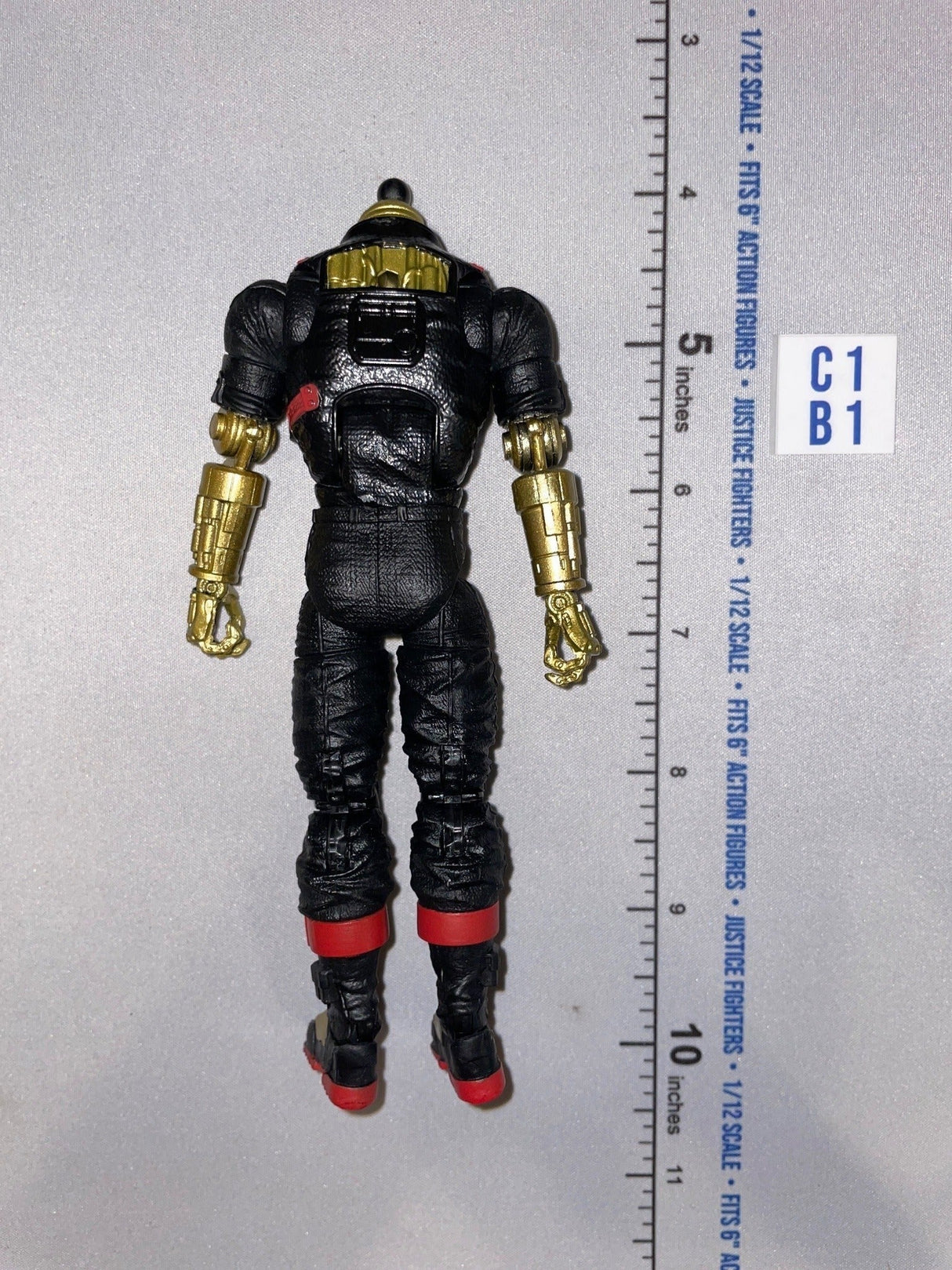 1/12 Scale Cobra Bat Robot Figure Body - GI Joe Classified