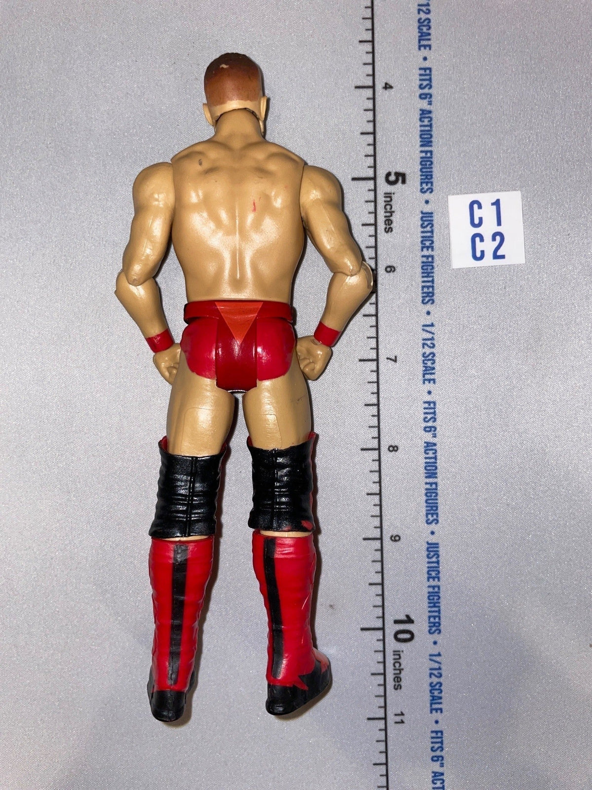 1/12 Scale Modern Era Male Wrestler Action Figure - Mattel WWE