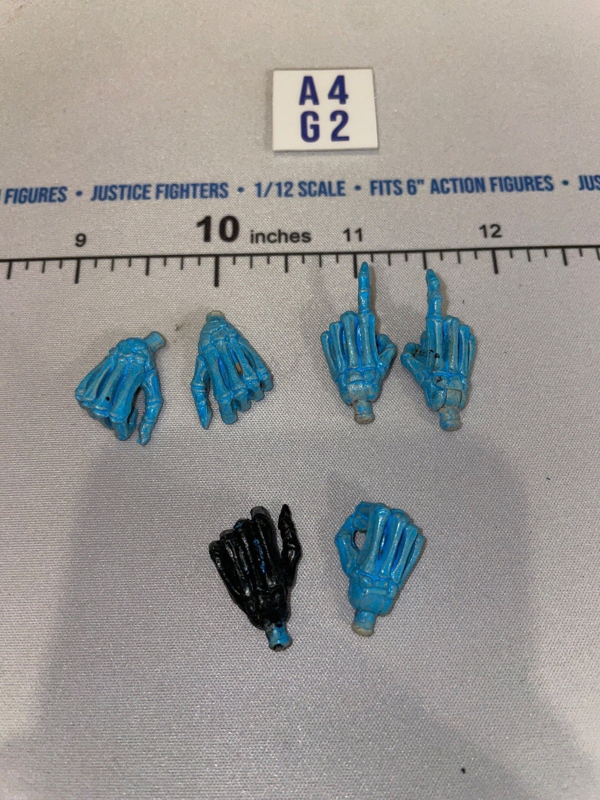 1/12 Scale Fantasy Skeleton Hands Set - Four Horsemen - Mythic Legions
