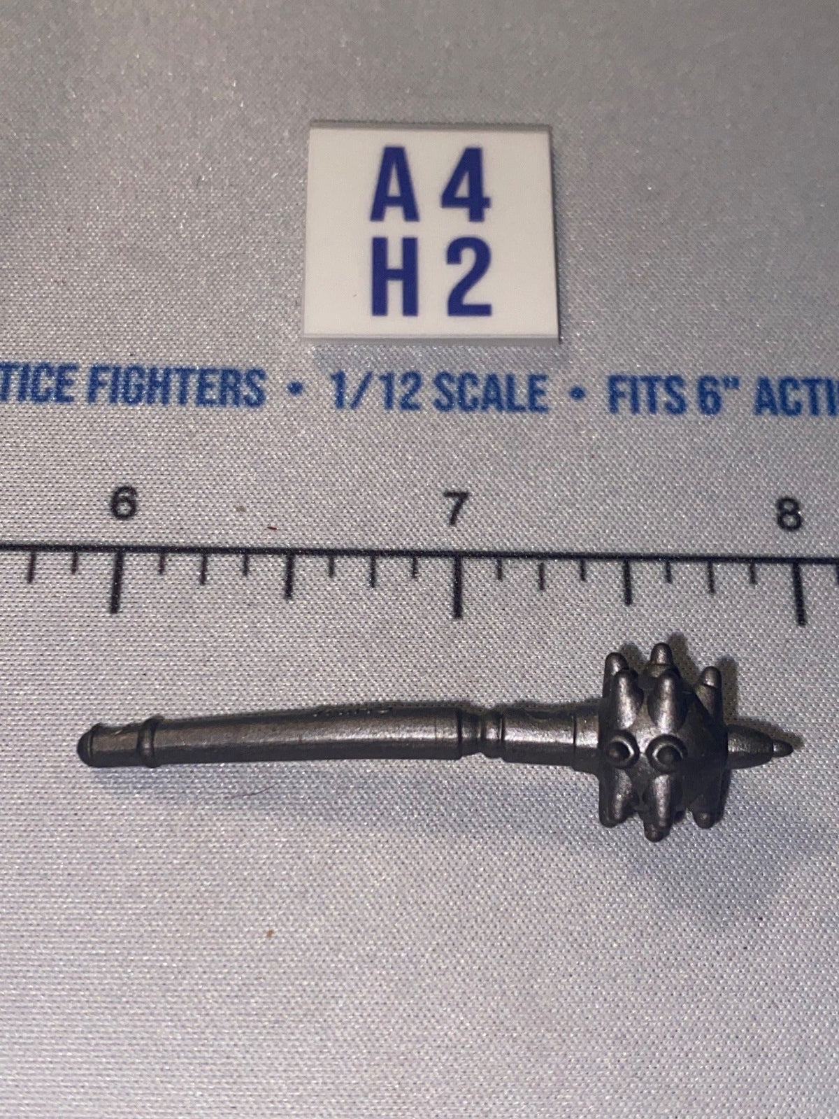 1/12 Scale Medieval Fantasy Spiked Mace Weapon