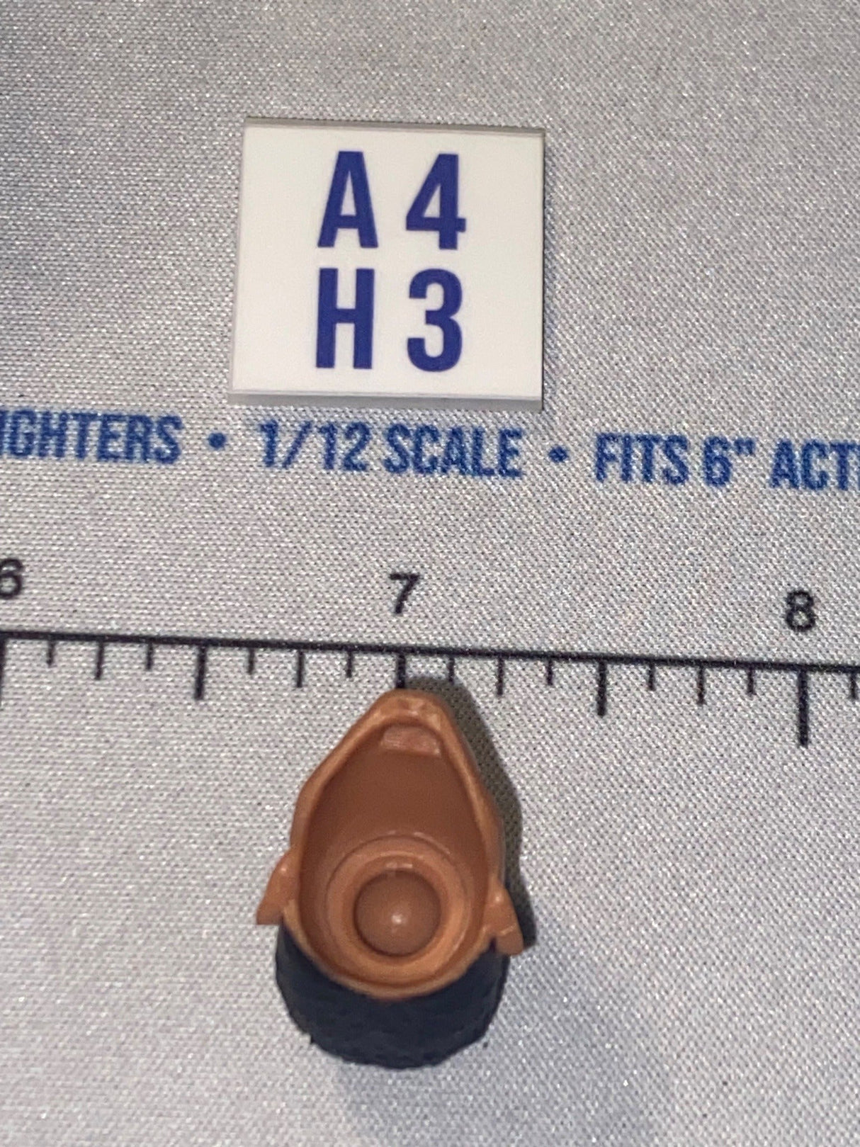 1/12 Scale Male Head Sculpt