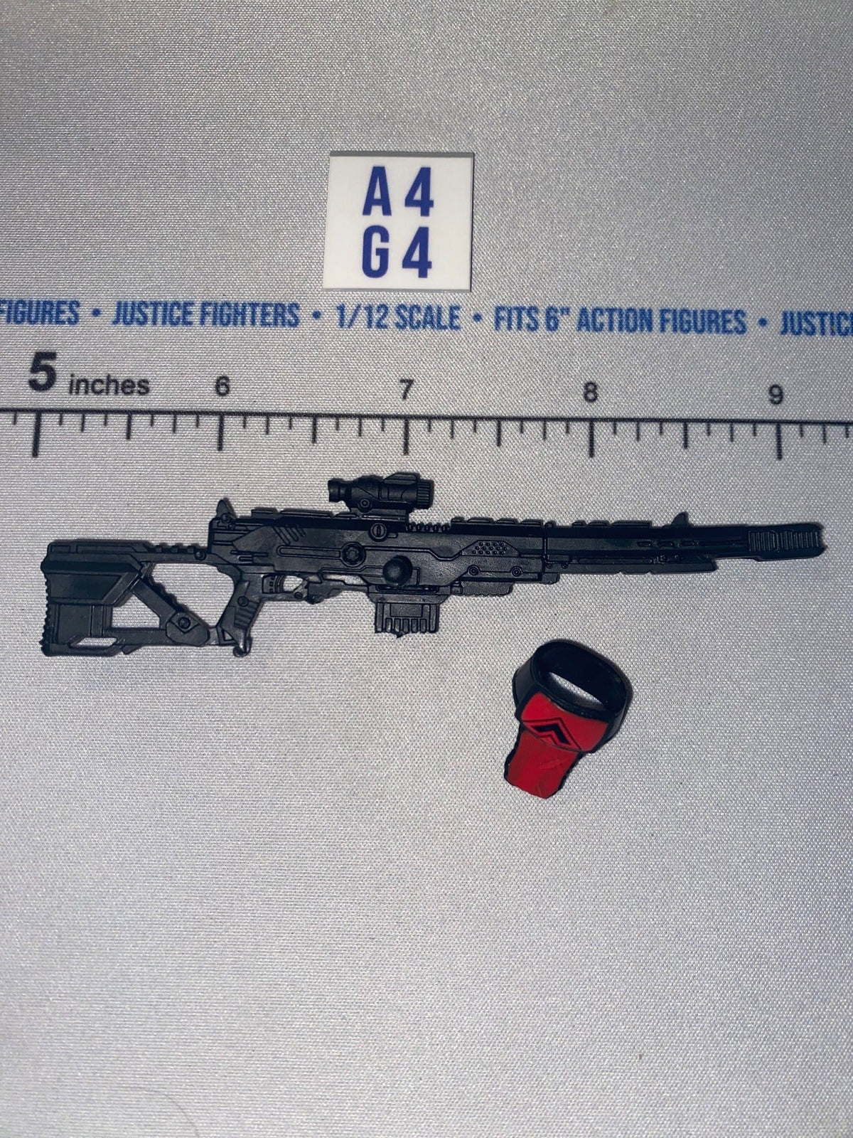 1/12 Scale Modern Era Cobra Tactical Sniper Rifle with Scope - GI Joe Classified