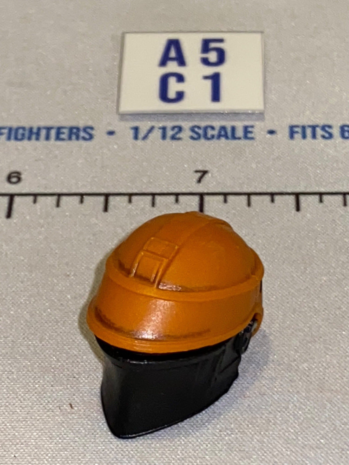 1/12 Scale Bounty Hunter Helmet Head sculpt - Star Wars Black Series