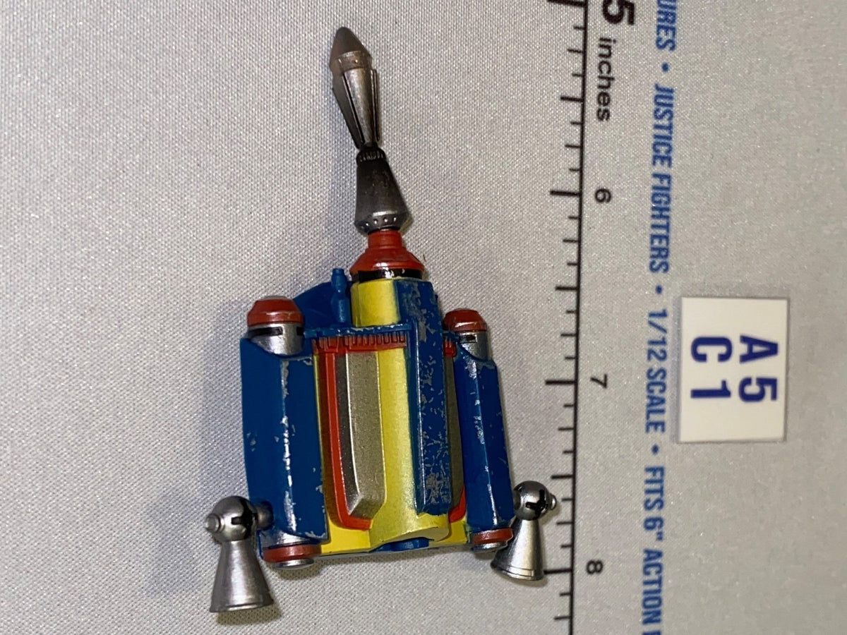 1/12 Scale Mandalorian Jet Pack - Star Wars Black Series - Blue - Yellow Panel