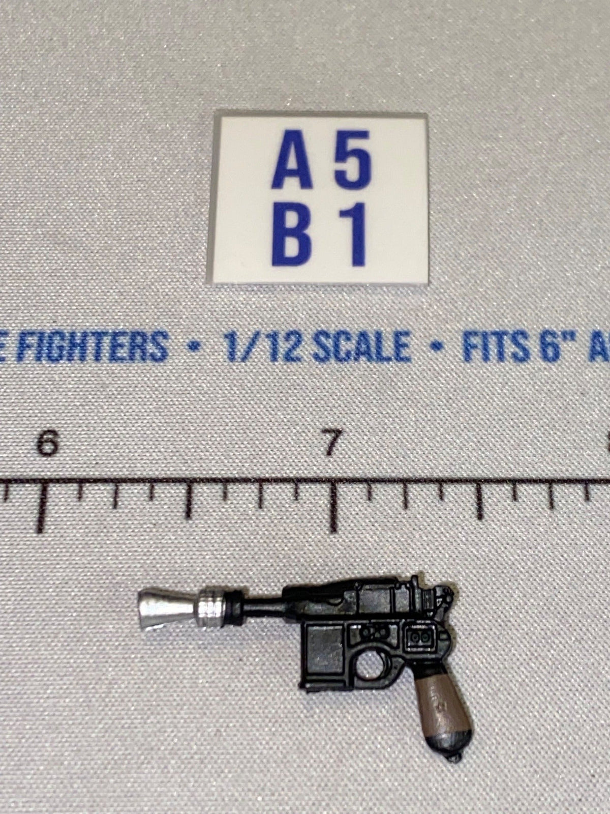 1/12 Scale Han Solo DL-44 Blaster Pistol - Star Wars Black Series