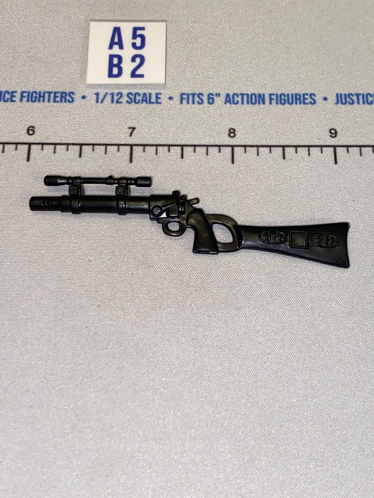 1/12 Scale Science Fiction Blaster Rifle with Scope - Star Wars Black Series