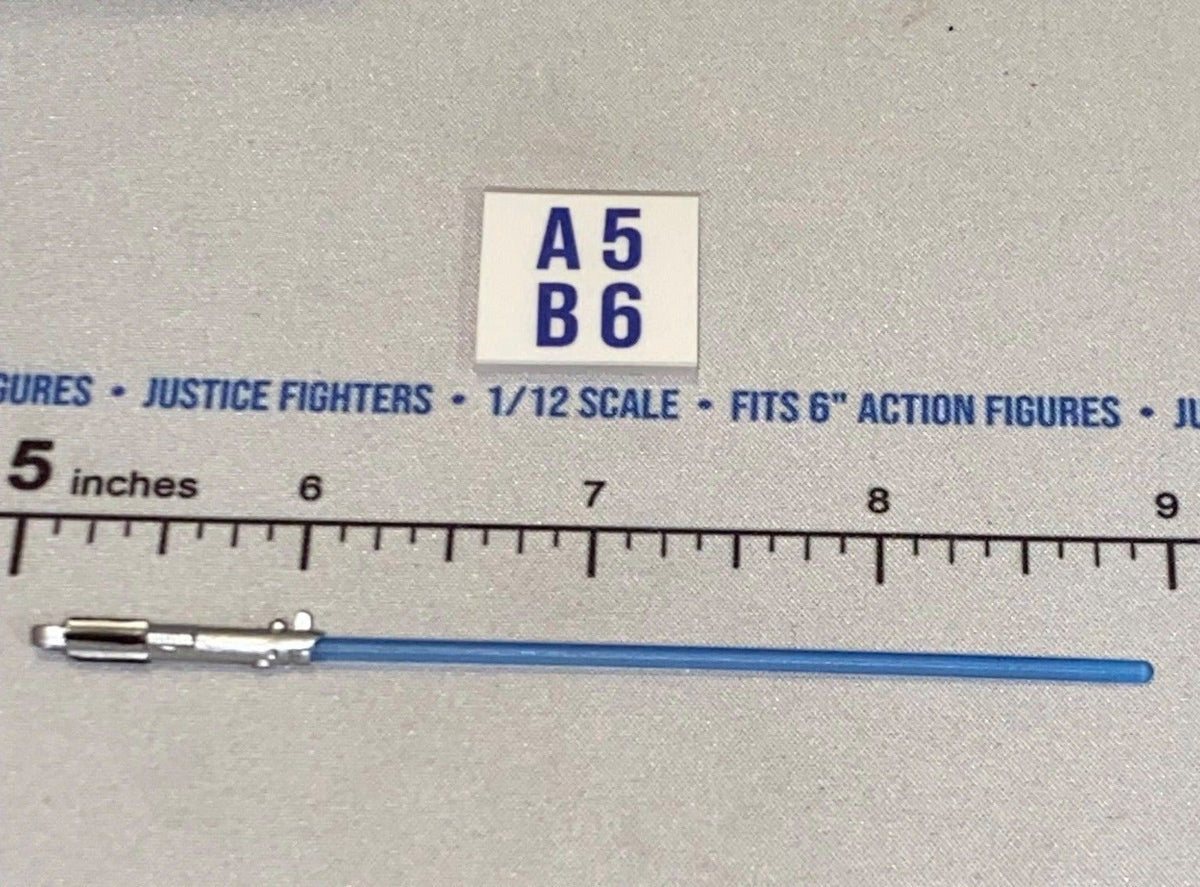 1/12 Scale Star Wars Jedi Blue Lightsaber - Star Wars Black Series
