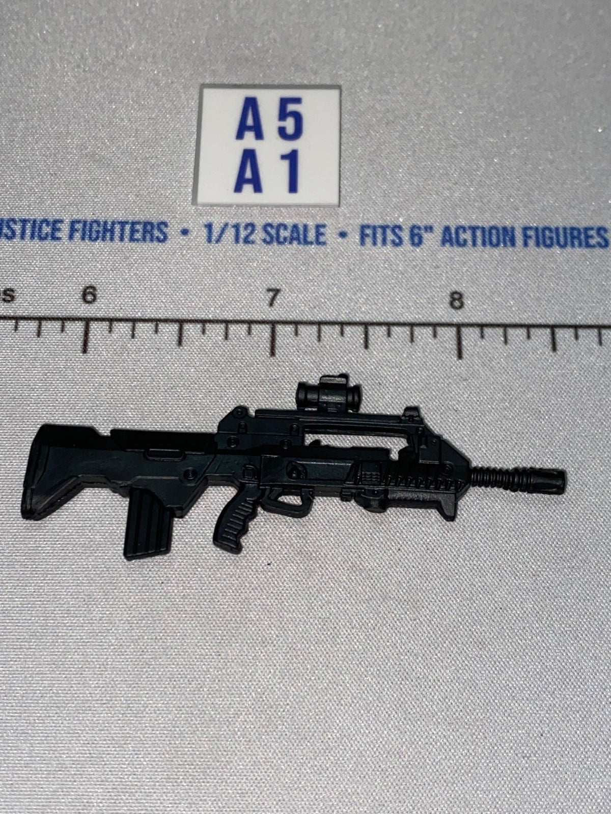 1/12 Scale GI Joe Classified Modern Assault Rifle with Red Dot Sight and Suppressor
