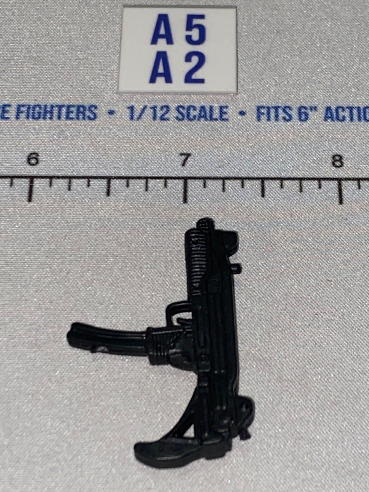 1/12 Scale Modern Era Uzi Submachine Gun with Folding Stock - GI Joe Classified