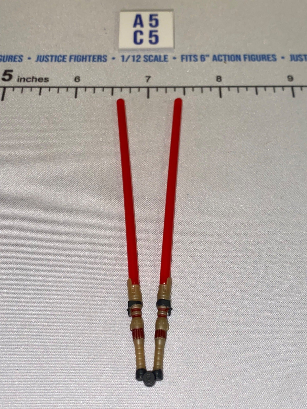 1/12 Scale Sith Dual Red Lightsabers - Star Wars Black Series