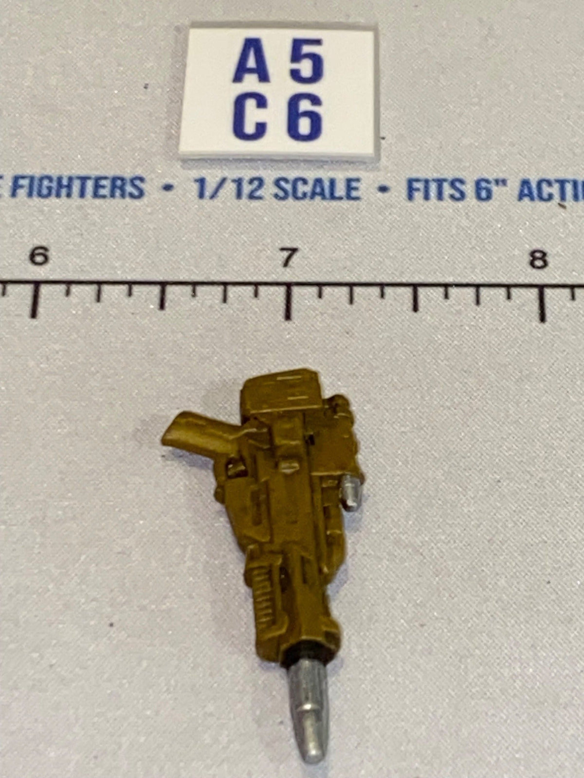 1/12 Scale Sci-Fi Heavy Assault Rifle - Bronze - Star Wars Black Series