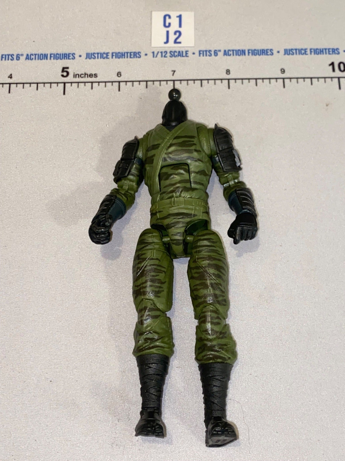 1/12 Scale Modern Era Military Action Figure Body - Headless - GI Joe Classified