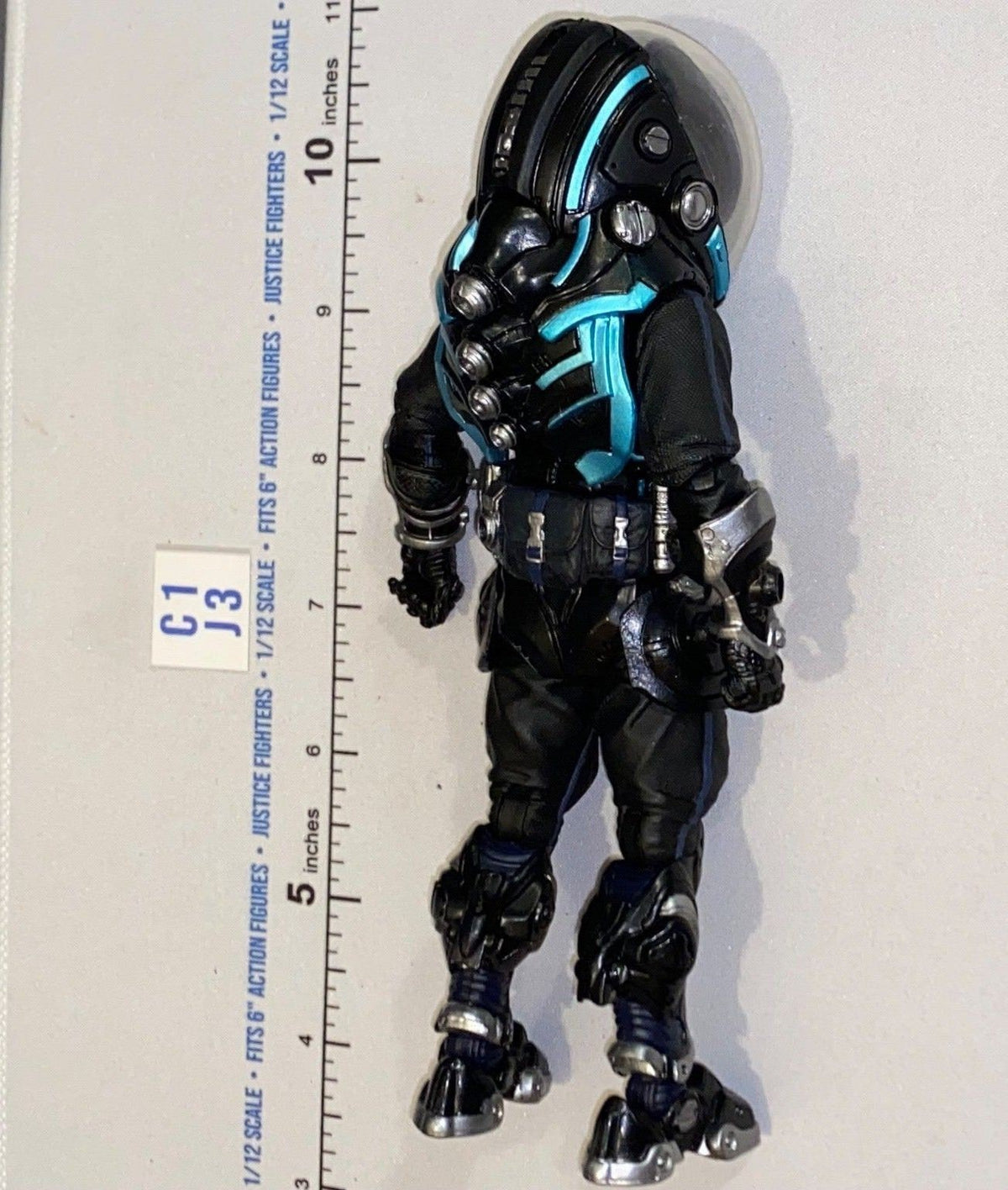 1/12 Scale Four Horsemen - Cosmic Legions Sci-Fi Dark Space Suit Action Figure Body - Helmeted