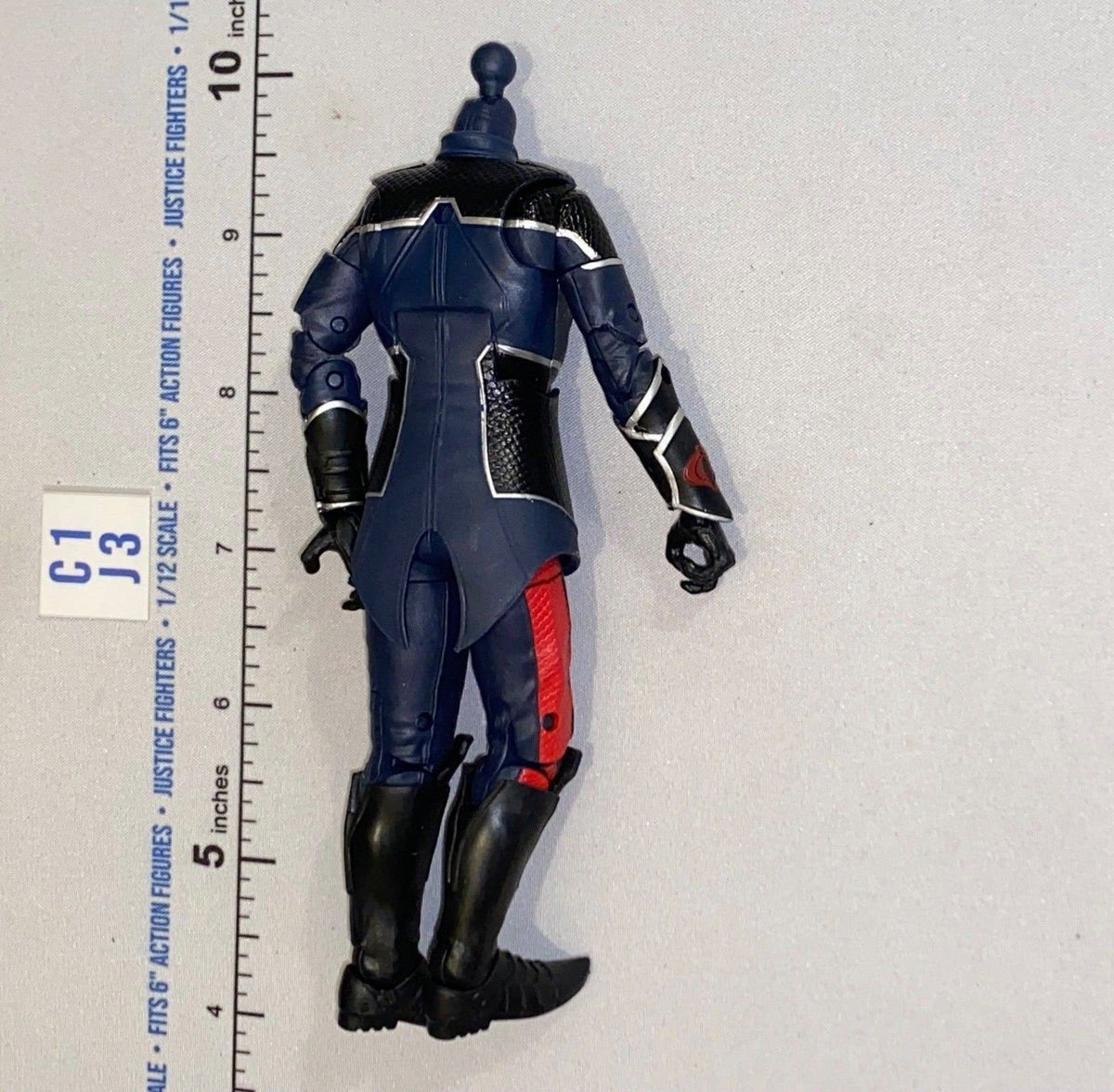 1/12 Scale Modern Era Cobra Commander Figure Body - No Head - GI Joe Classified