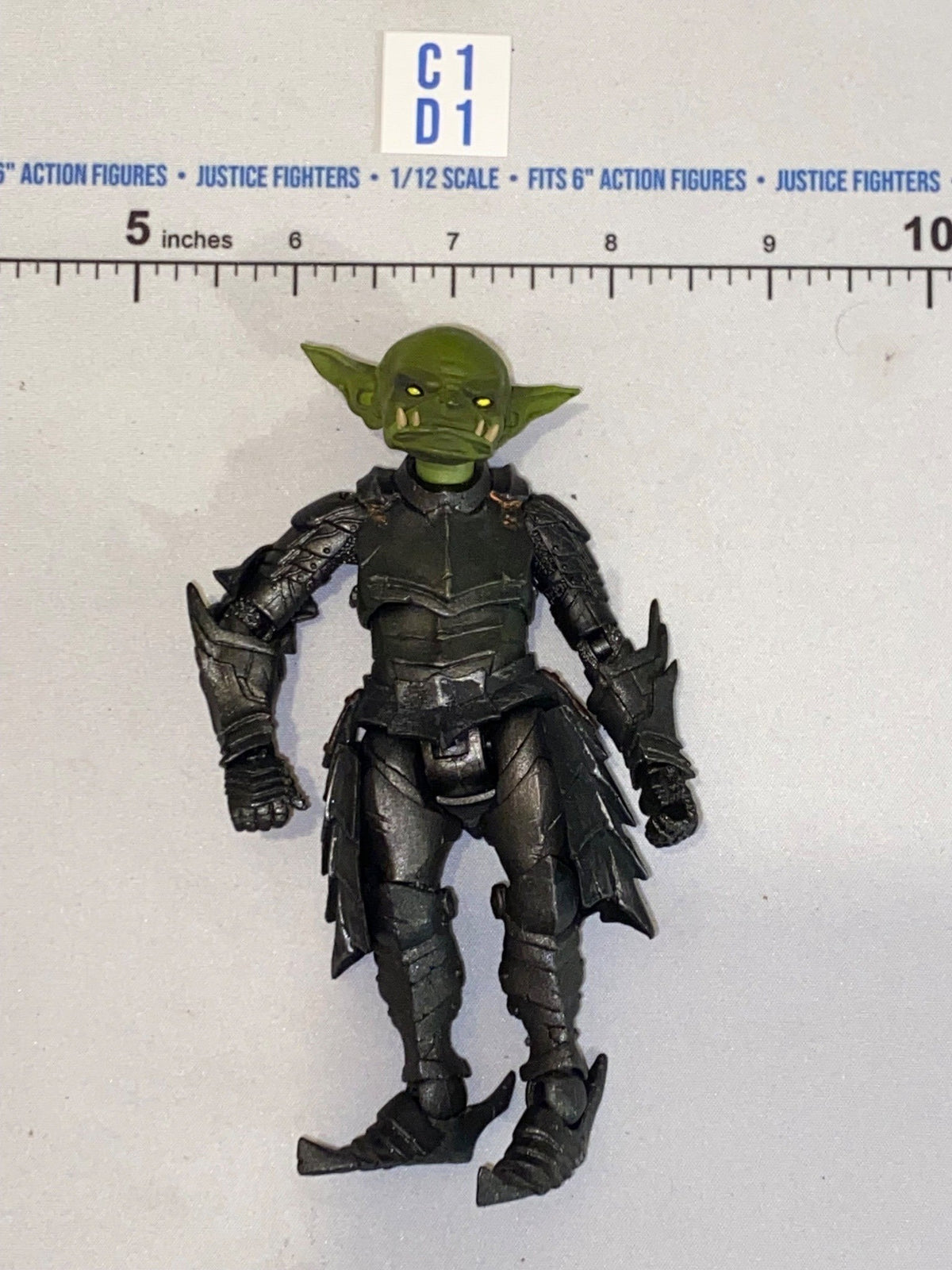 1/12 Scale Four Horsemen - Mythic Legions Fantasy Goblin Warrior Action Figure in Dark Armor